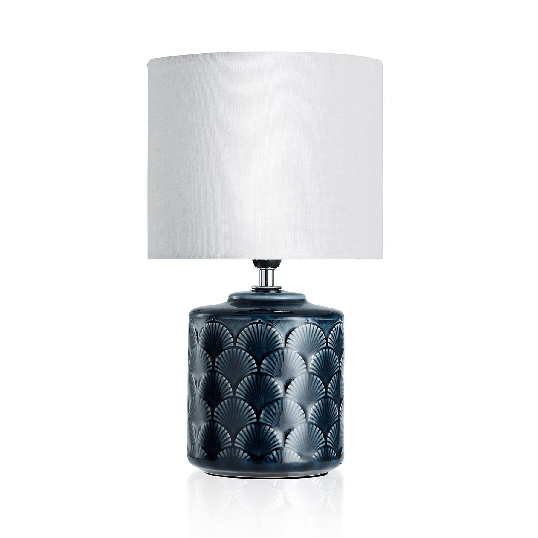 Pauleen Glowy Midnight Tafellamp blue ceramic.