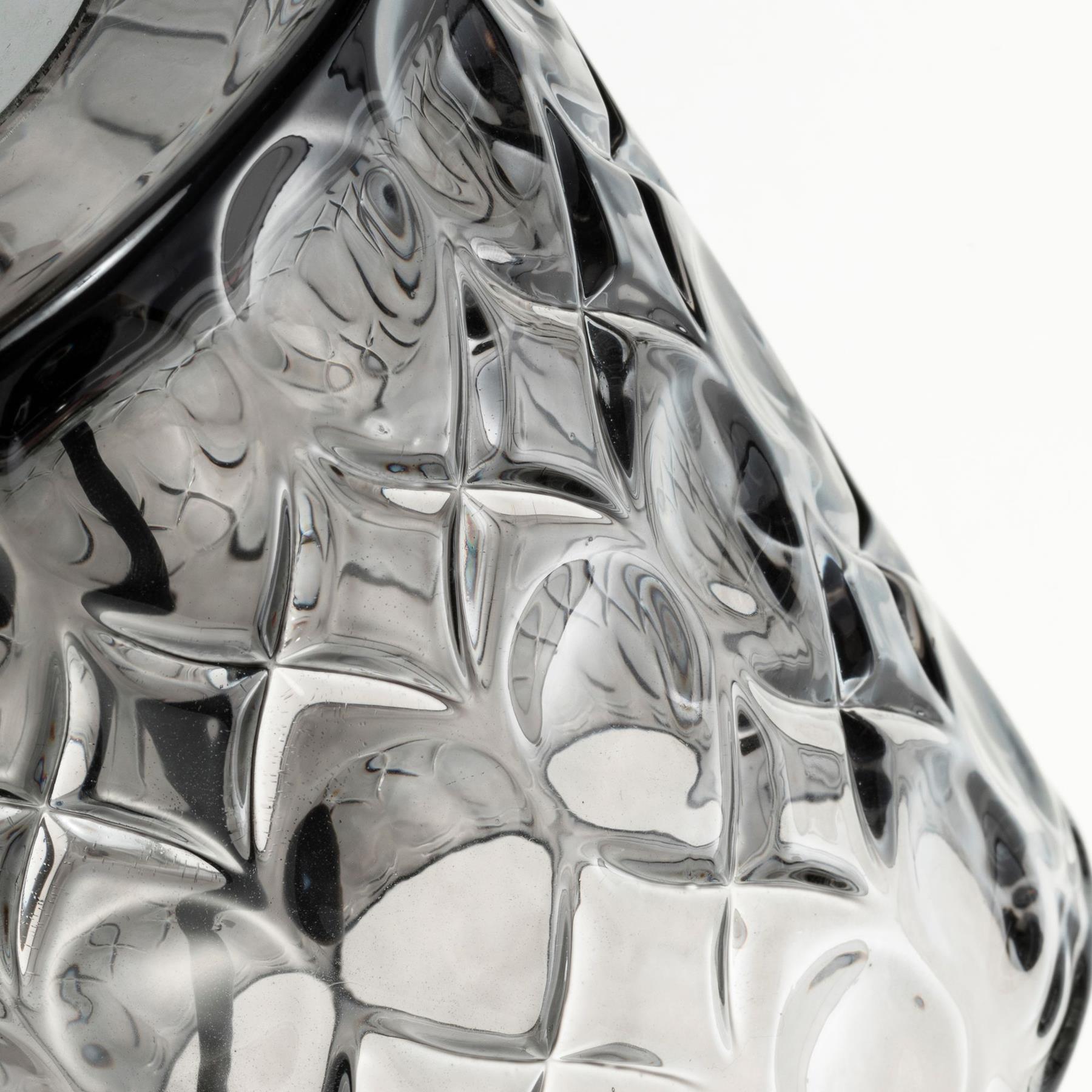 Pauleen Crystal Glow Tafellamp black-grey glas.