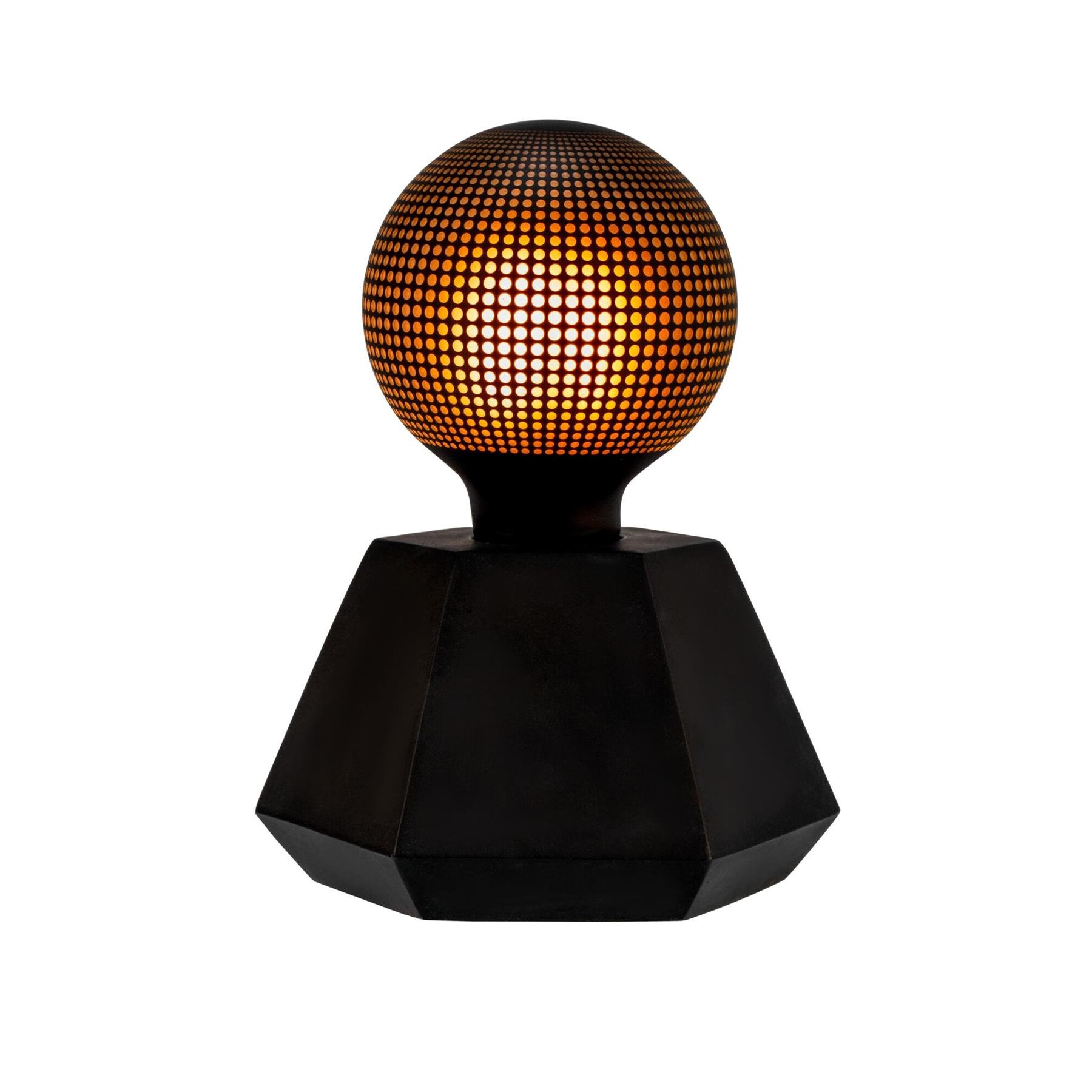Pauleen Black Flare Tafellamp - 2xAA - zwart