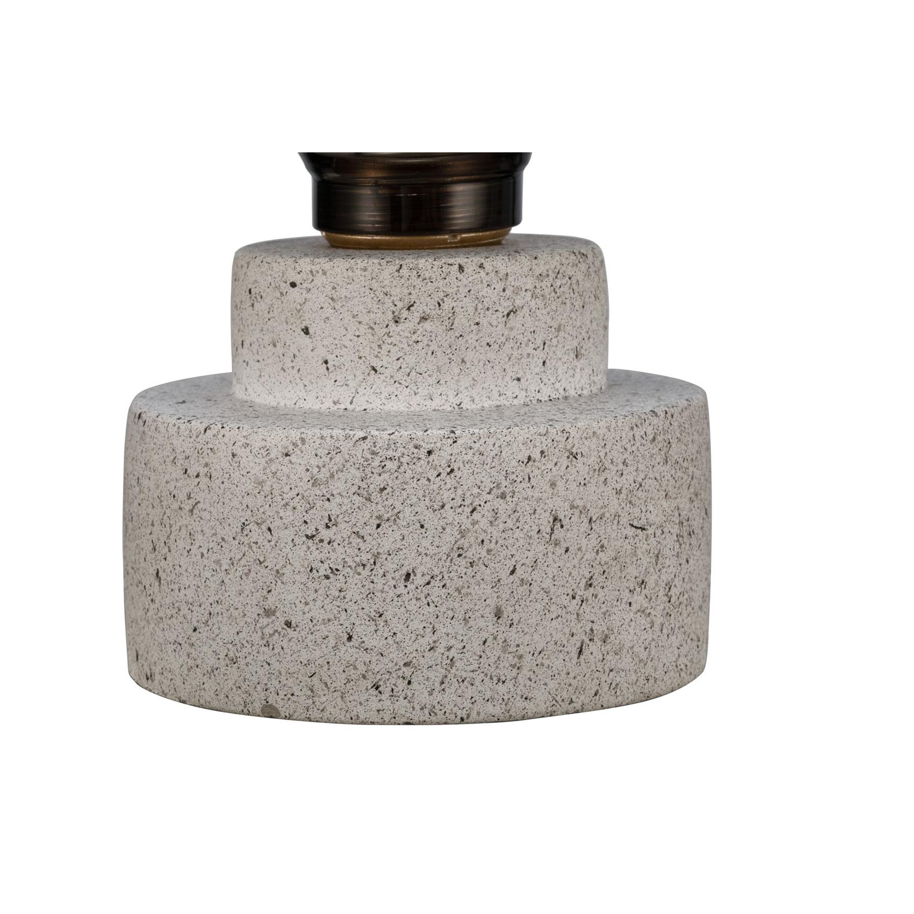 Pauleen Noble Flare Tafellamp - 2xAA - beton