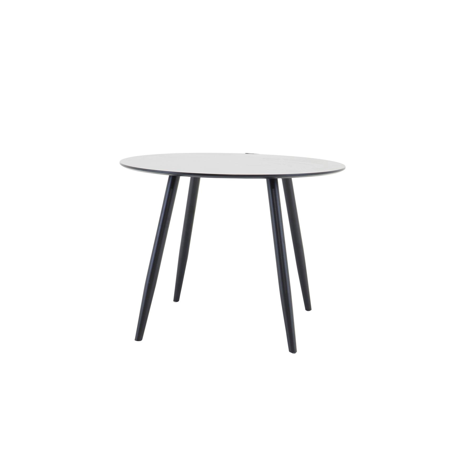 Namu Eetkamertafel - ø100 cm - Zwart