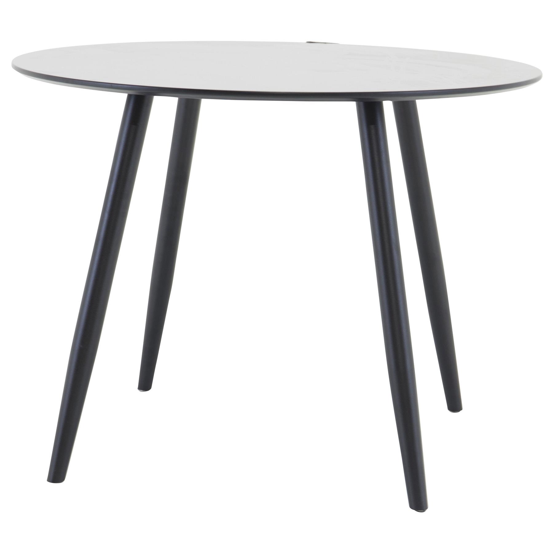Namu Eetkamertafel - ø100 cm - Zwart
