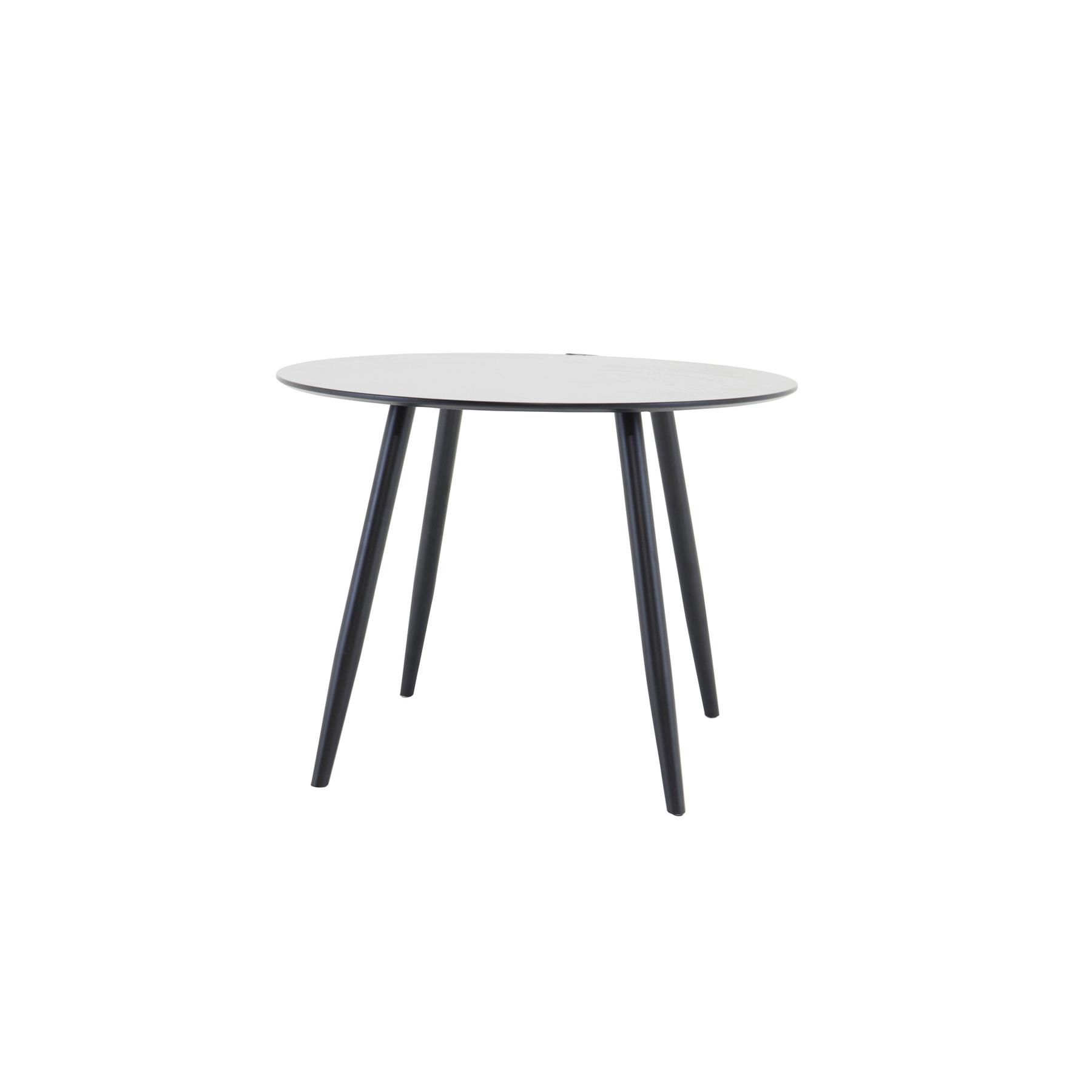 Namu Eetkamertafel - ø100 cm - Zwart