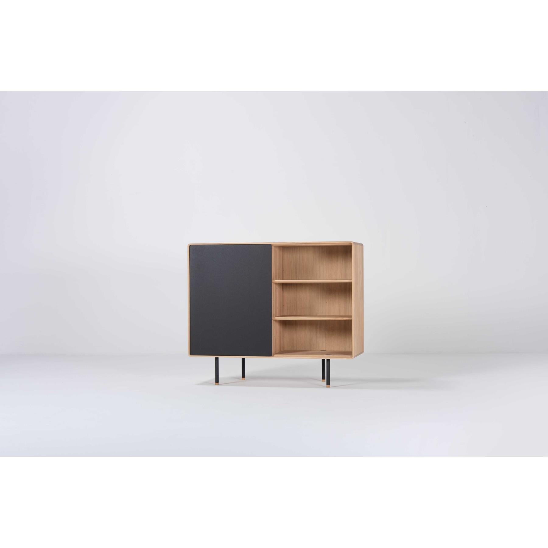 Gazzda Fina dressoir 118 met deur Mushroom 4176 naturel