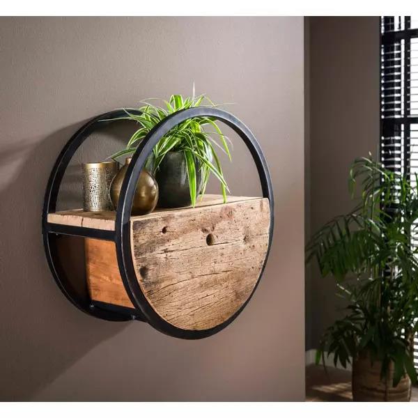 AnLi Style Wandschap circular Ø40 met lade