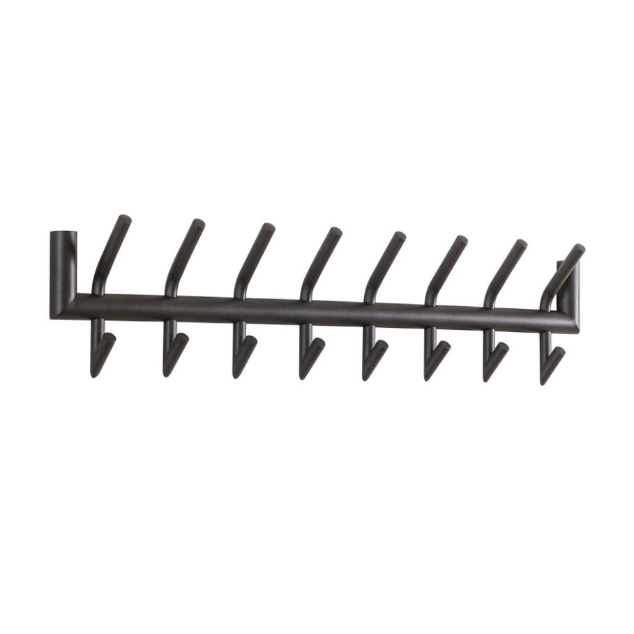 AnLi Style Garderobe 2x8 haaks ronde buis