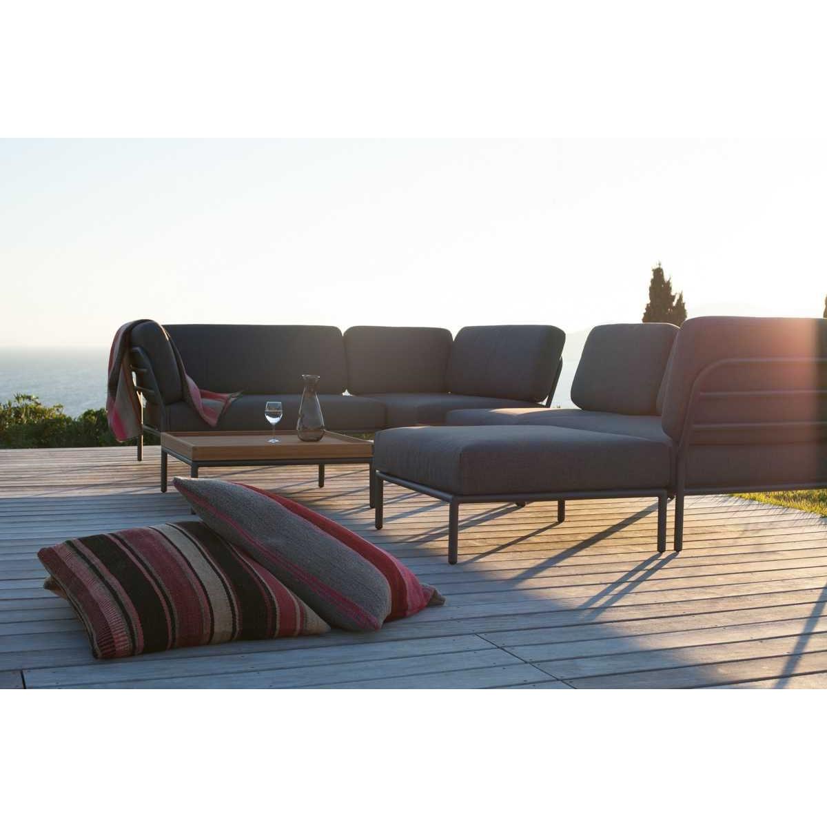 Houe Level salontafel 81x81 Dark grey