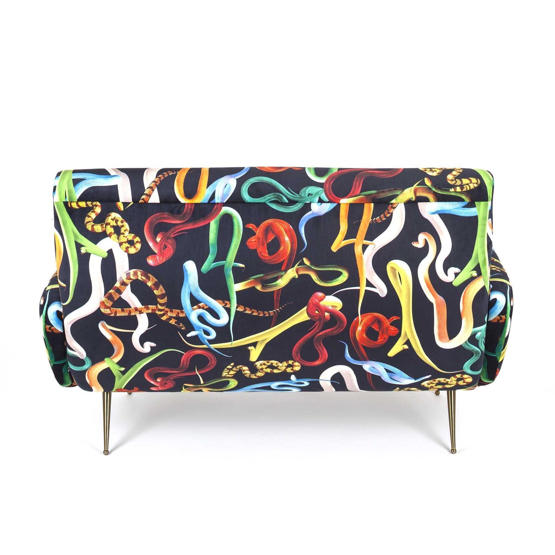 Seletti Toiletpaper Lounge sofa 2-zits Snakes