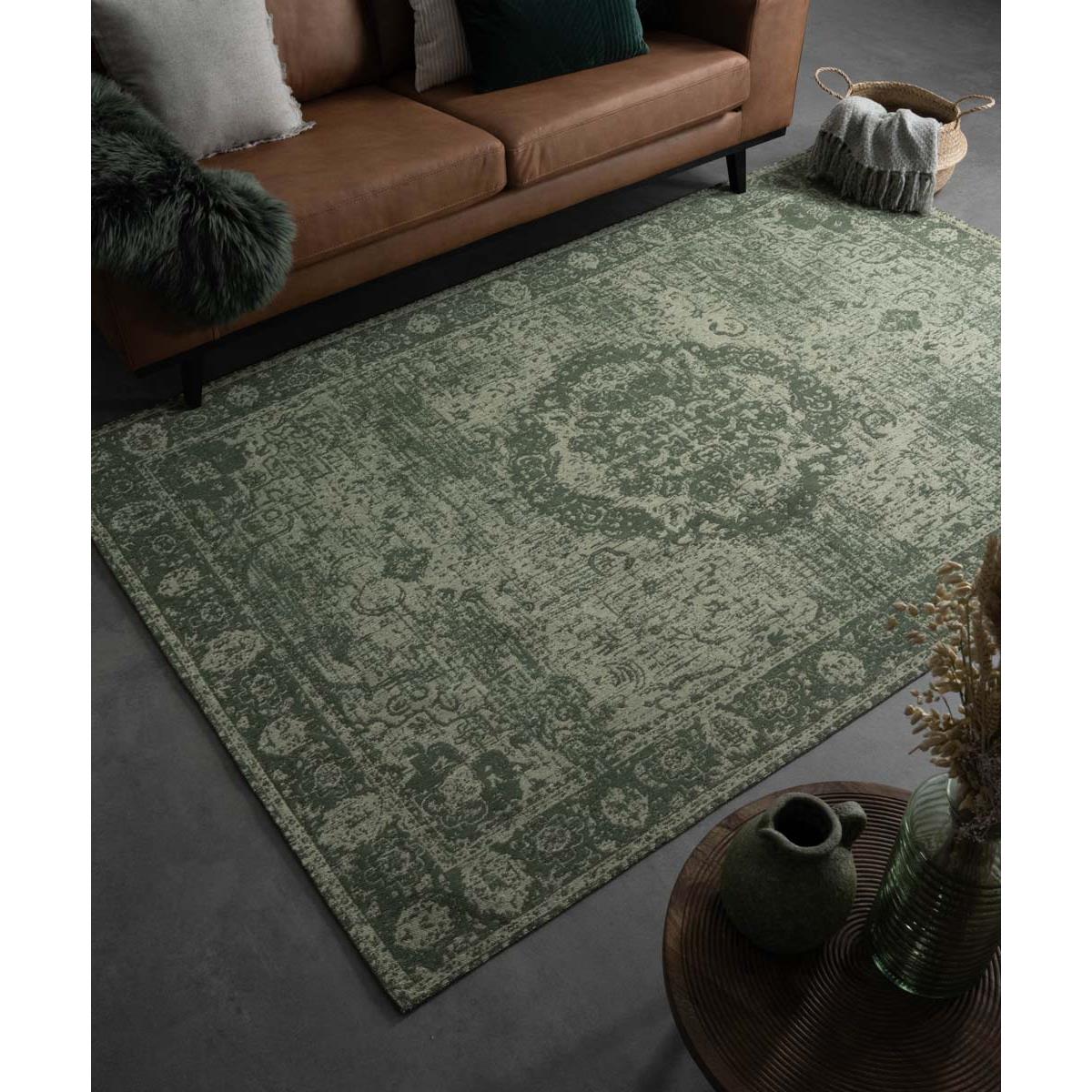Heritaged Vintage vloerkleed Traditions - groen - 140x200 cm