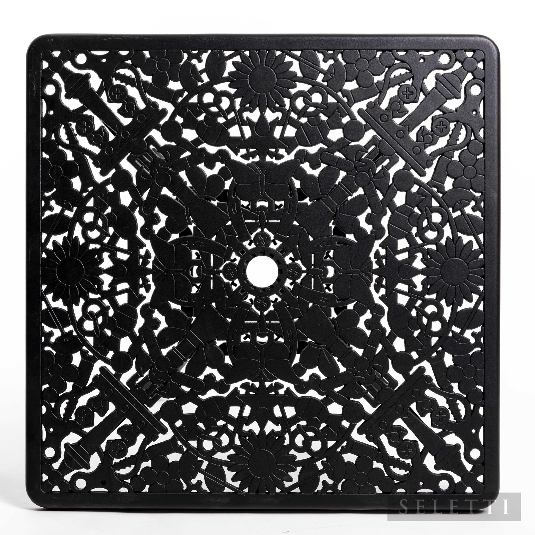 Seletti Industry Garden tuintafel vierkant 70x70 wit