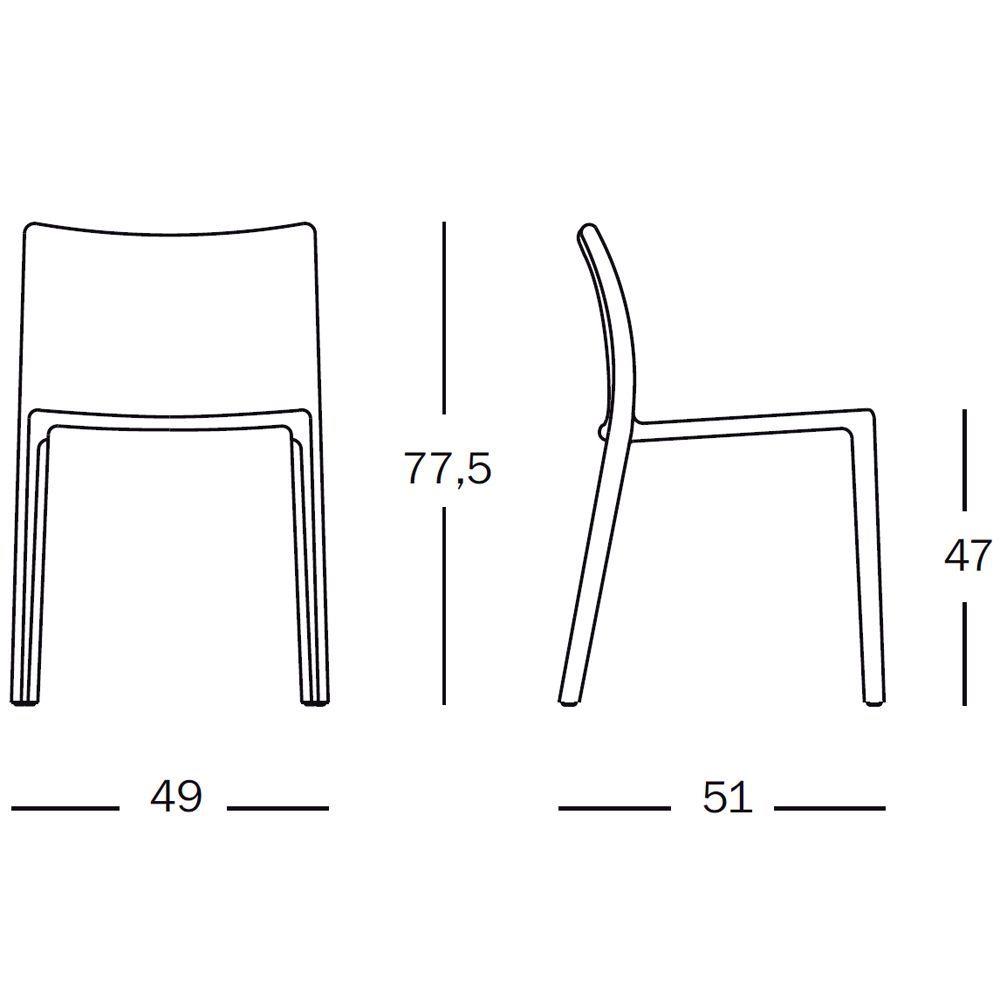 Magis Air-Chair tuinstoel wit