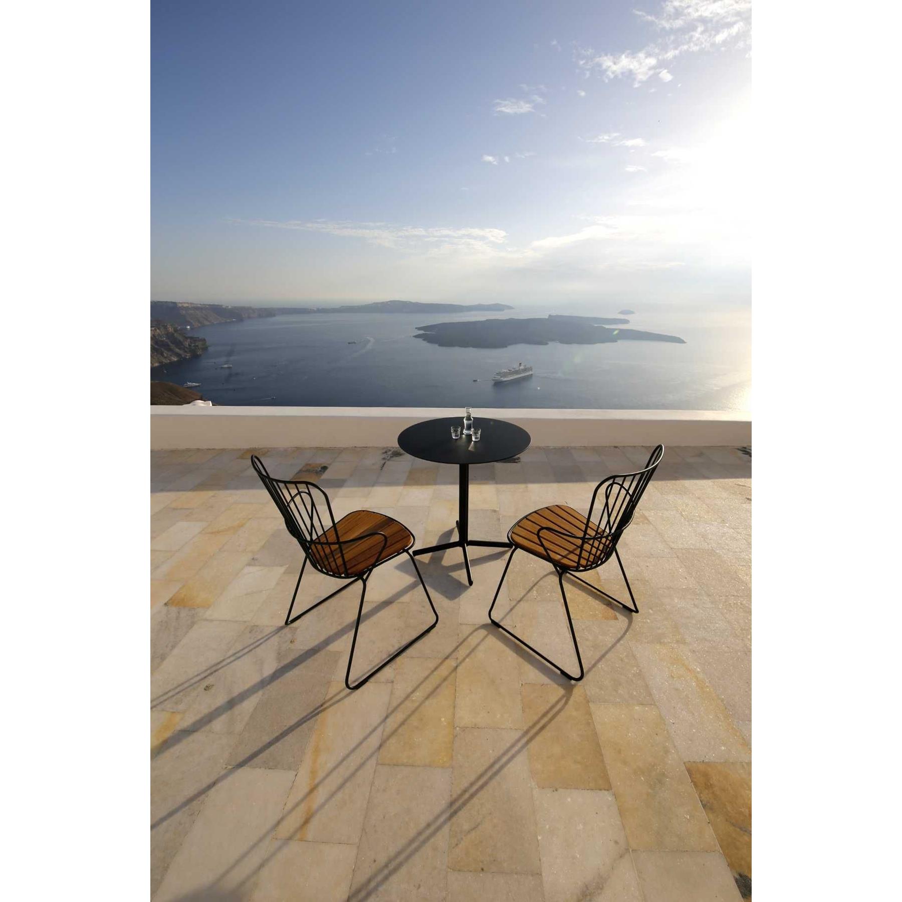 Houe Paon fauteuil zwart