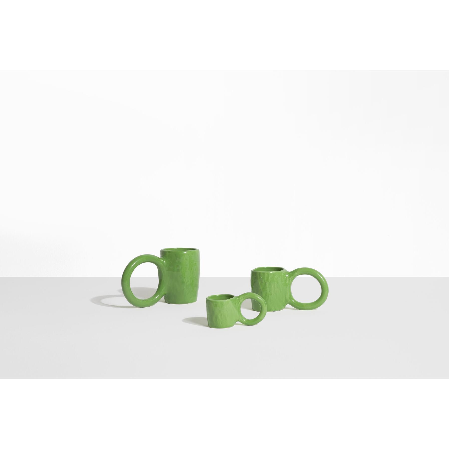 Petite Friture Donut espresso mok set van 2 Lemon