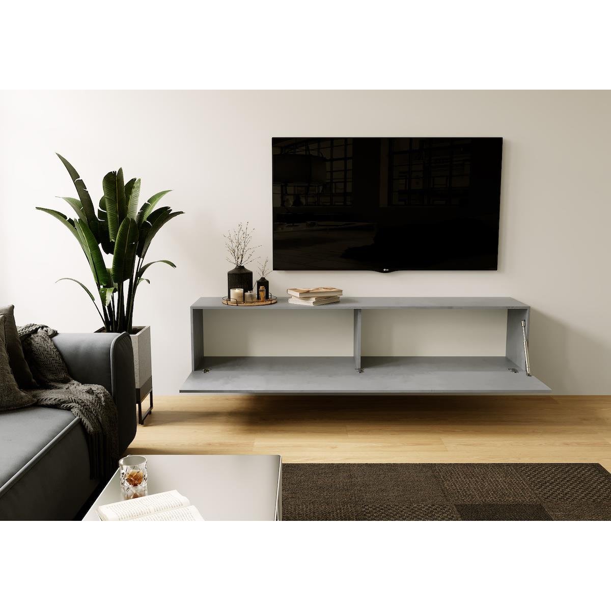 Nova Design Credenza 138 cm Beton TV Wandmeubel