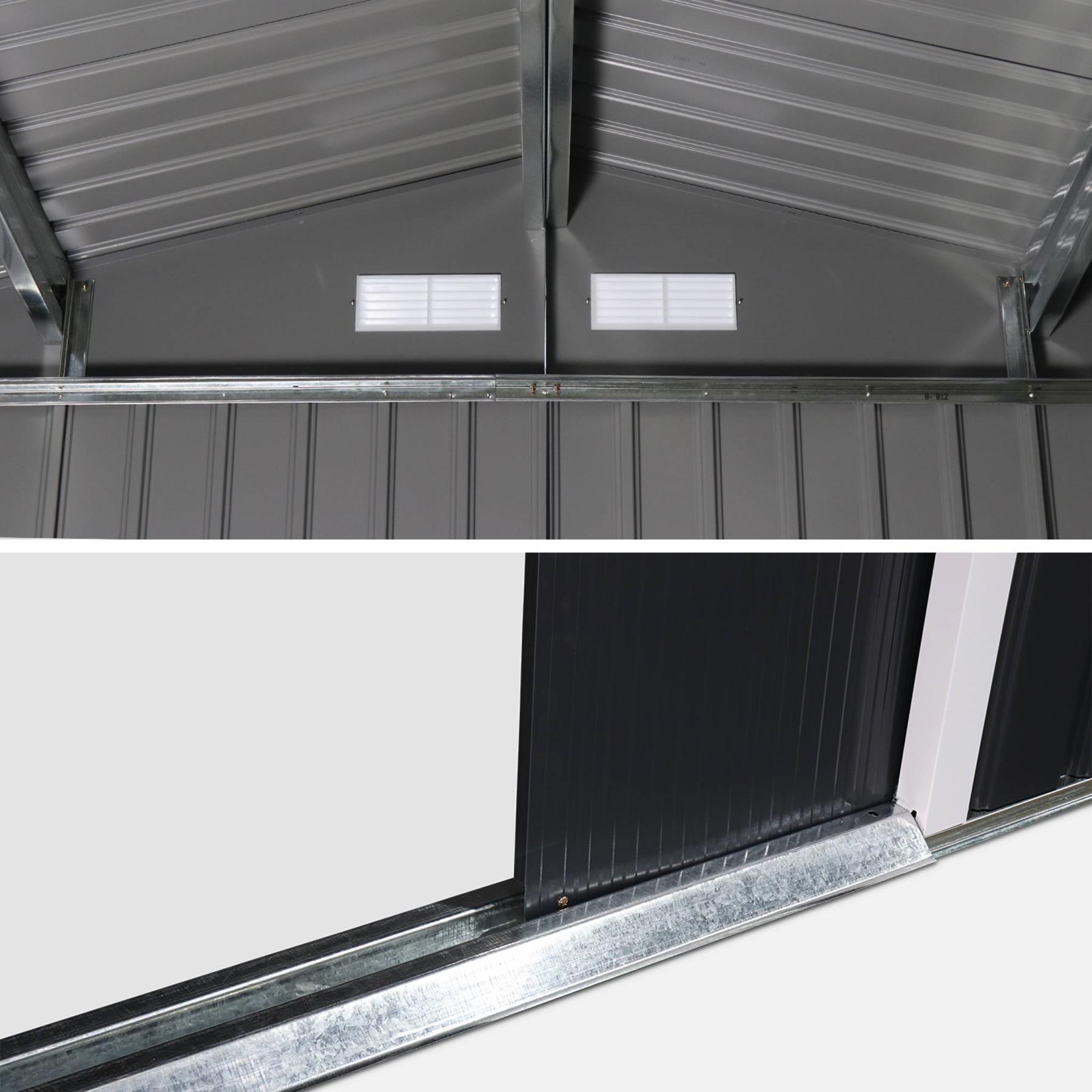 sweeek - Metalen tuinhuis 5,39m²