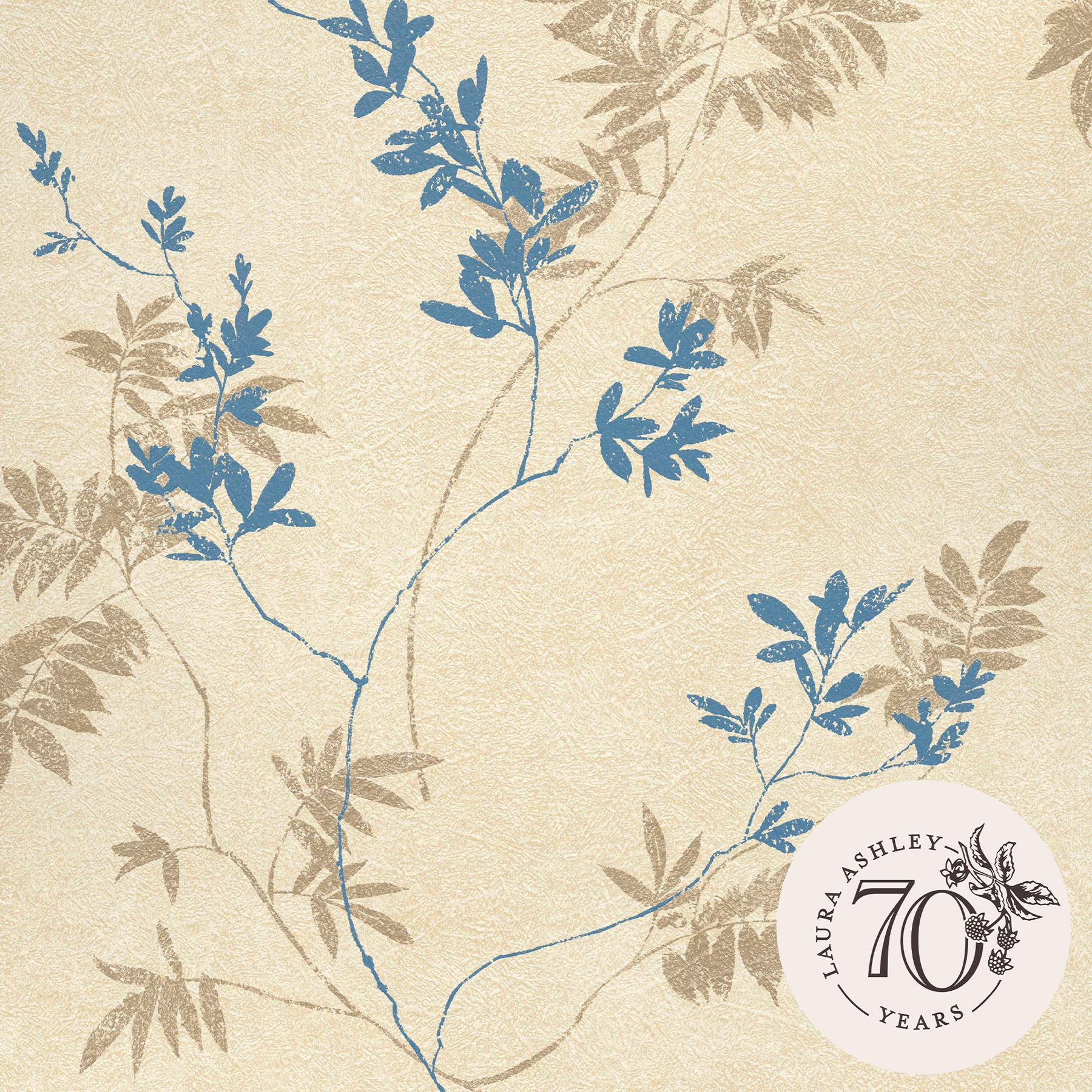 Laura Ashley Mari Behang  - Planten - 10mx52cm - goud