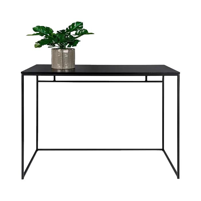 Artichok Karen metalen bureau zwart - 100 x 45 cm