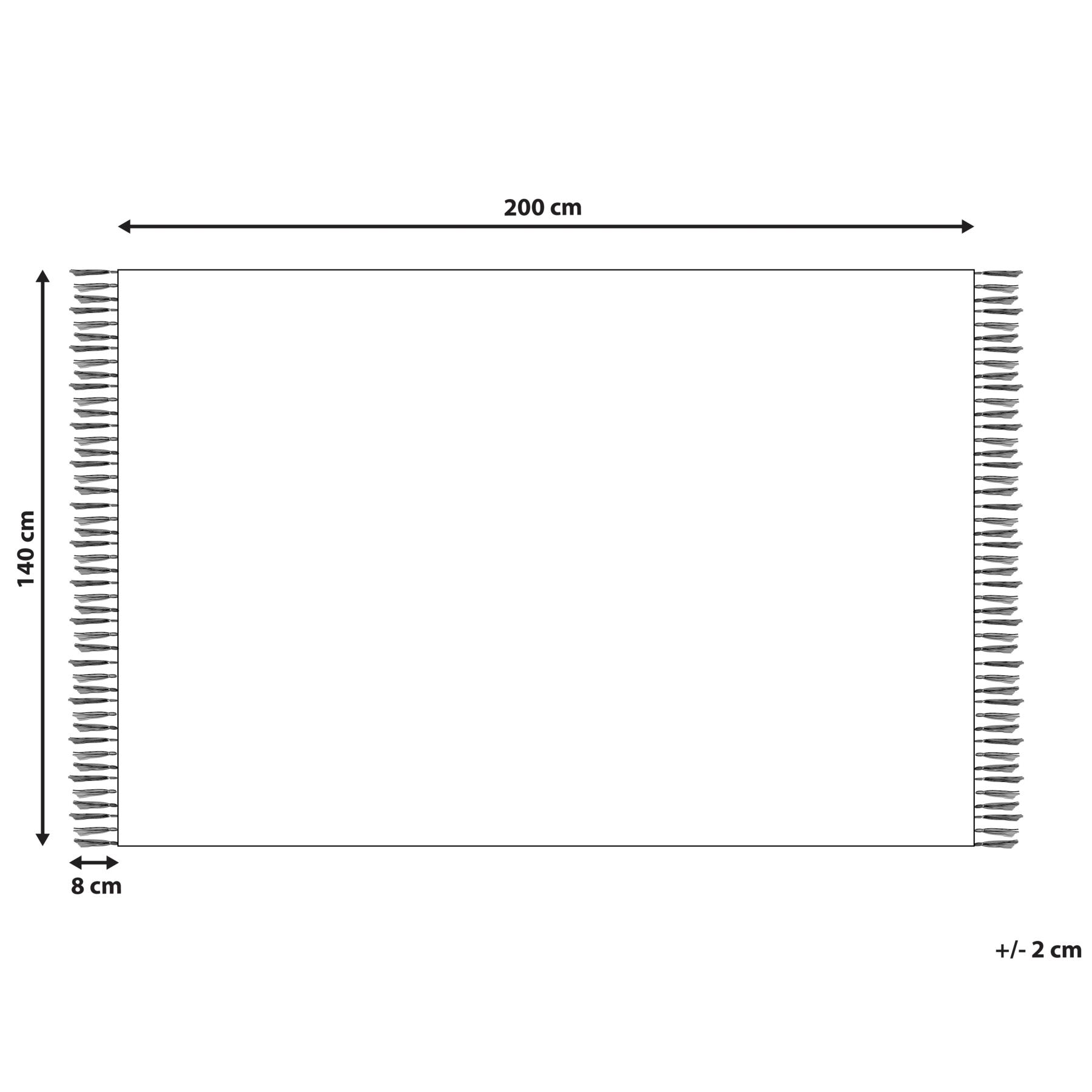 Beliani - YAVU - Vloerkleed - Geel - 140 x 200 cm - Polyester