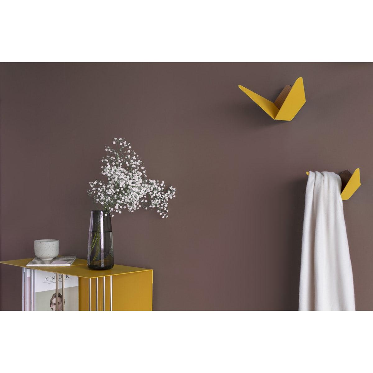 Umage Butterflies Mini wandhaak saffron yellow