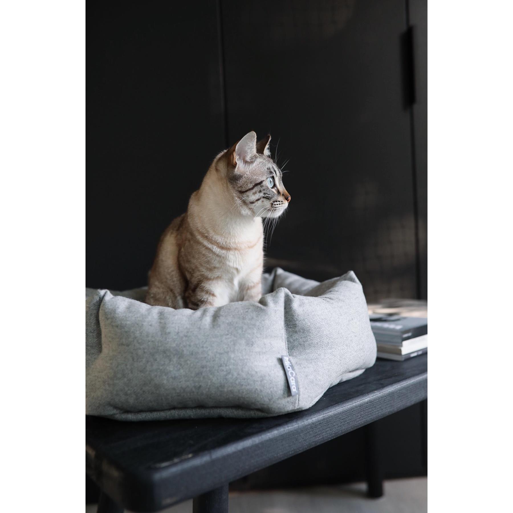 MiaCara Calma kattenmand Ø45 donkergrijs