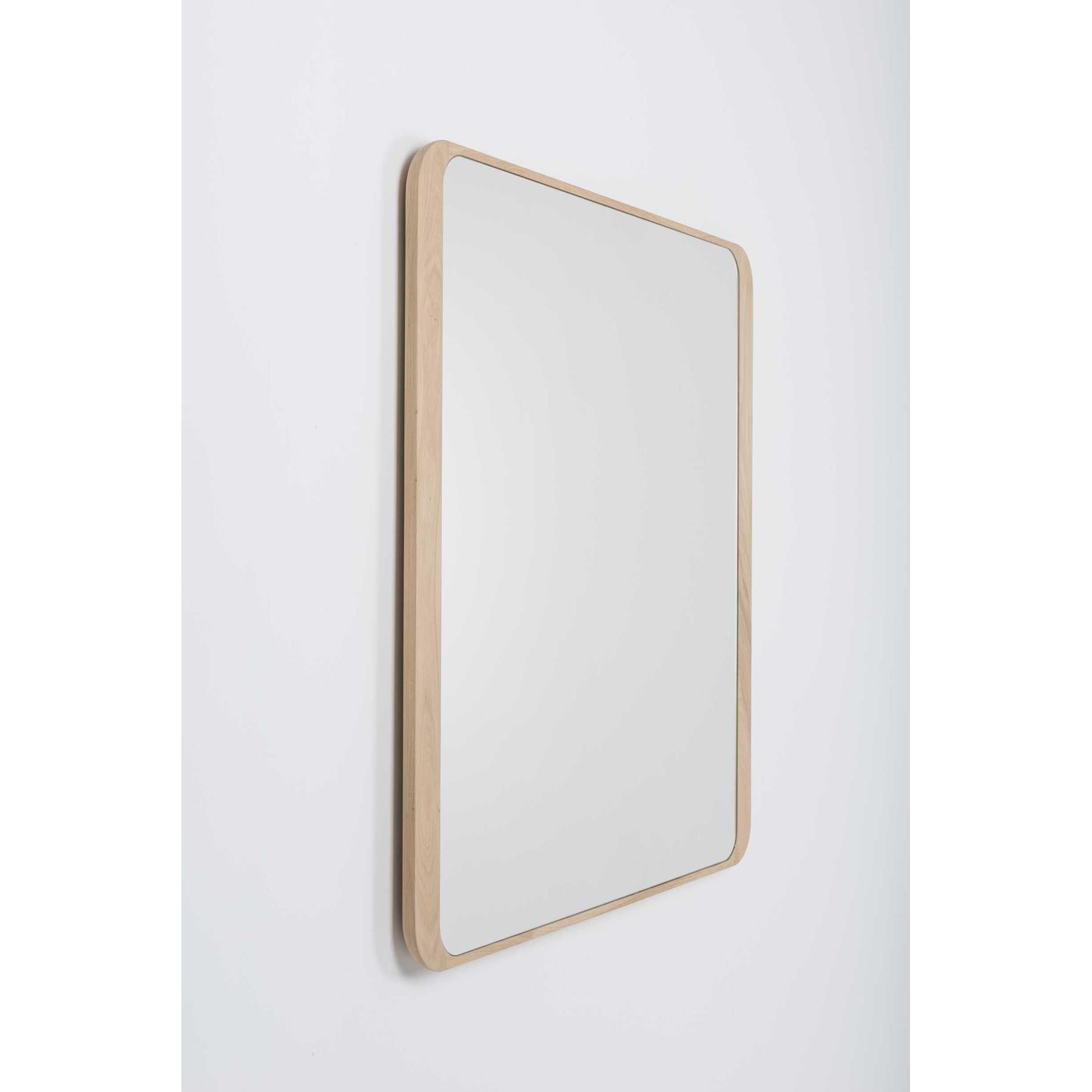 Gazzda Ena spiegel 90x2,5x90 whitewash