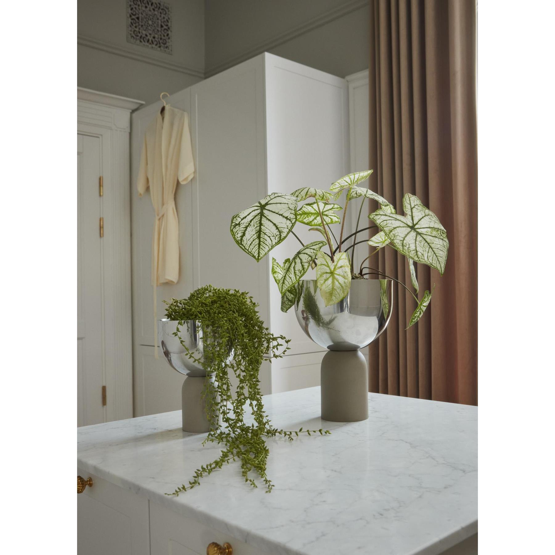 AYTM Torus bloempot small Ø17 taupe
