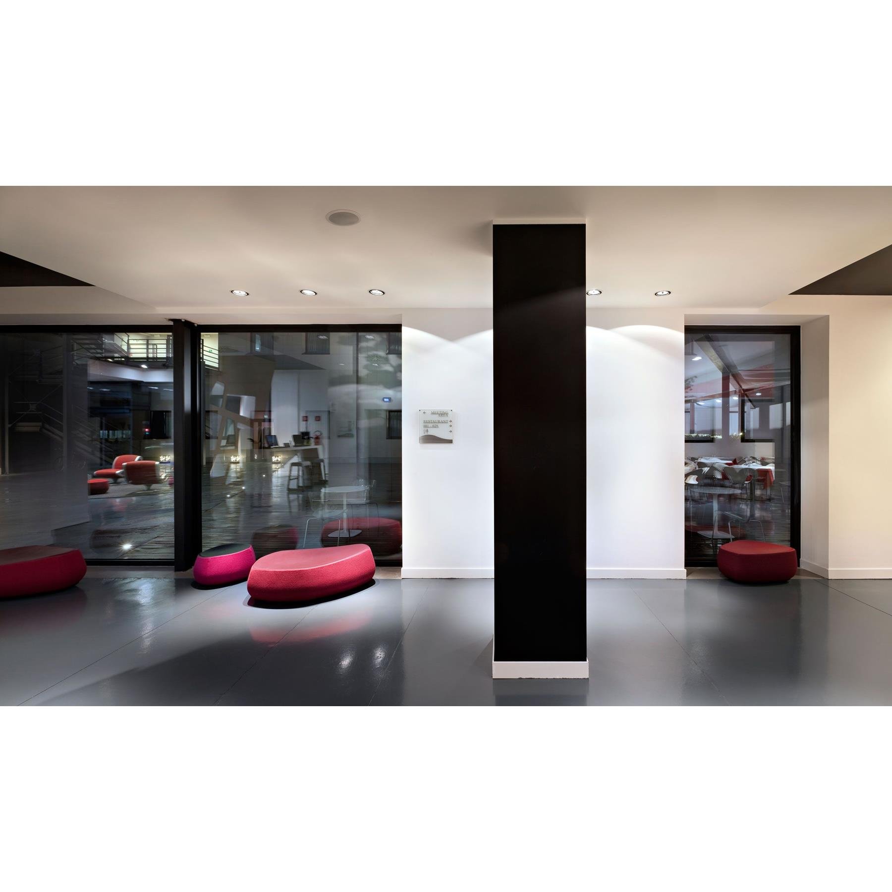 Flos Wan inbouwspot retrofit zwart