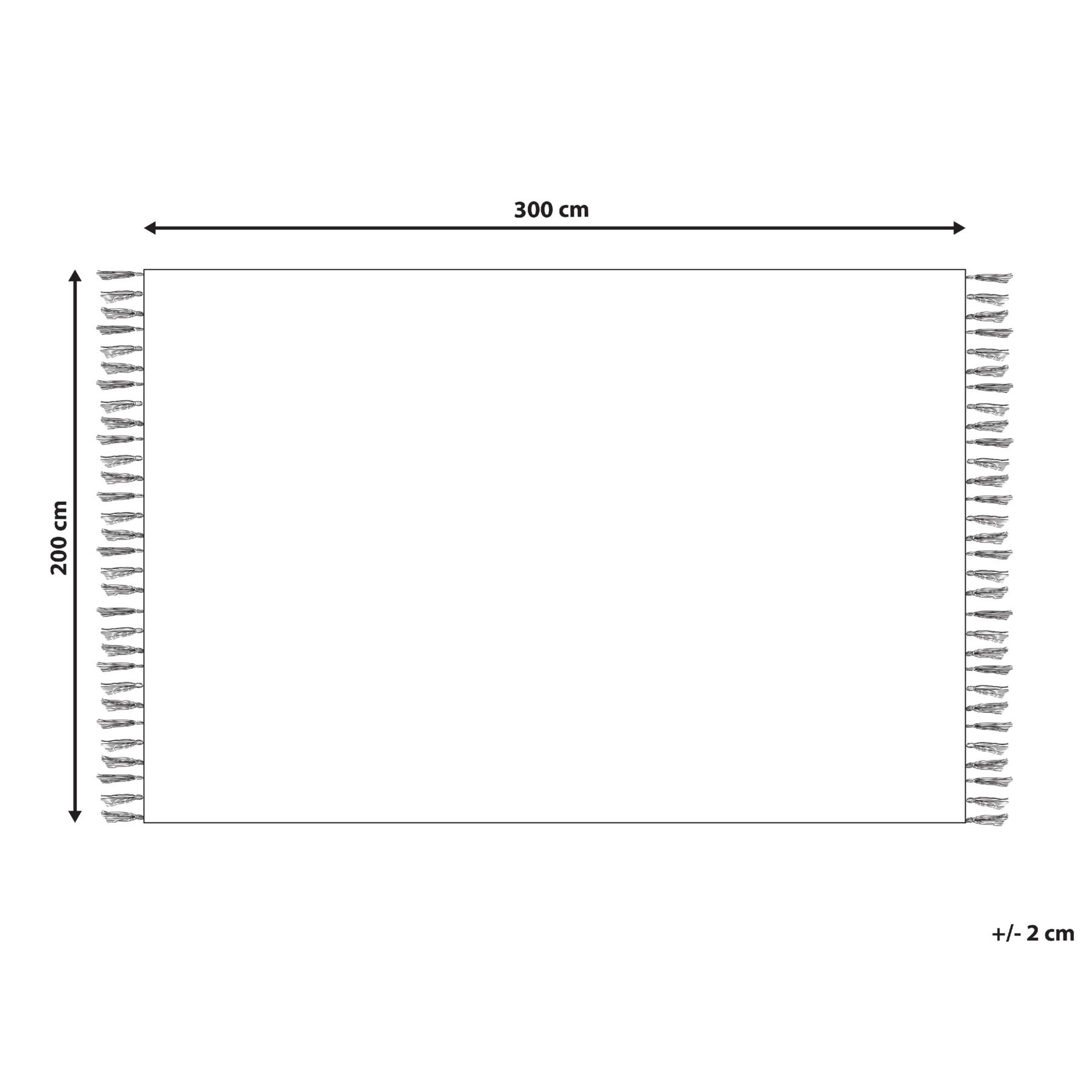 Beliani - NORATUS - Vloerkleed - Meerkleurig - 200 x 300 cm - Katoen