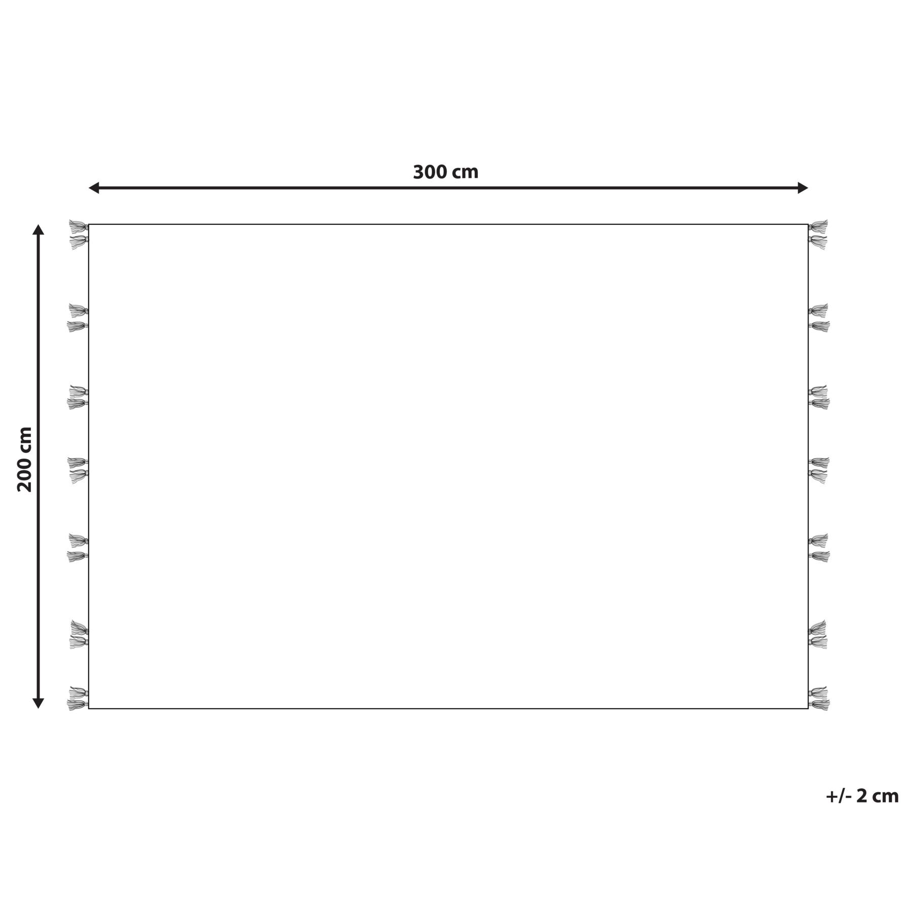 Beliani-MRGASHAT-Kelim vloerkleed-Multicolor|Rood-200 x 300 cm-Wol