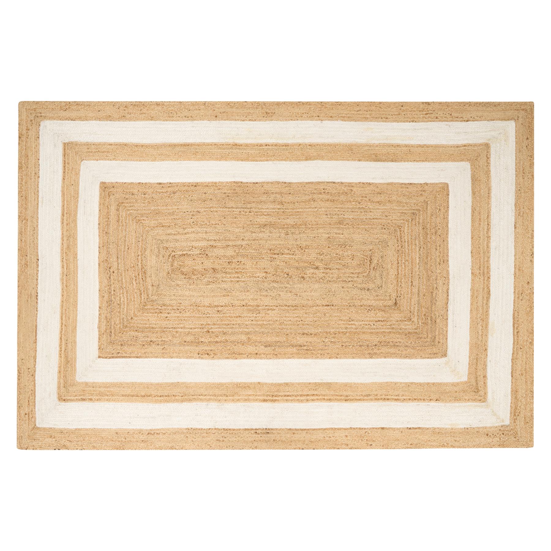 Beliani - GEMEREK- Vloerkleed - Beige - 200 x 300 cm - Jute