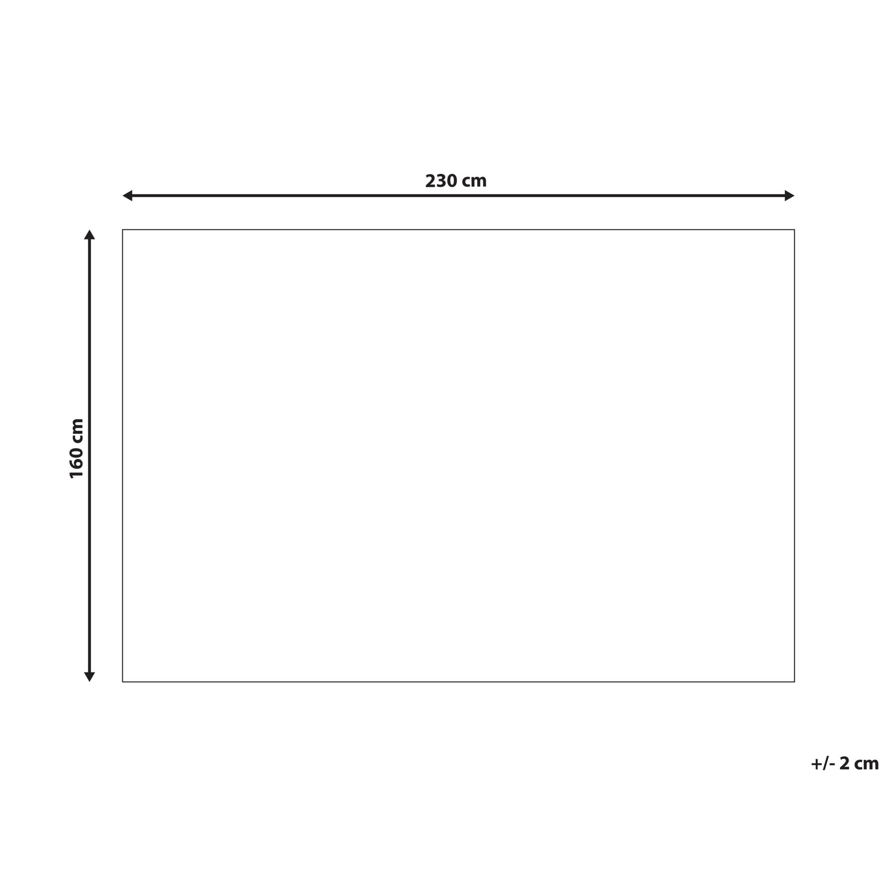 Beliani - ZORAVA - Laagpolig vloerkleed - Beige - 160 x 230 cm - Jute