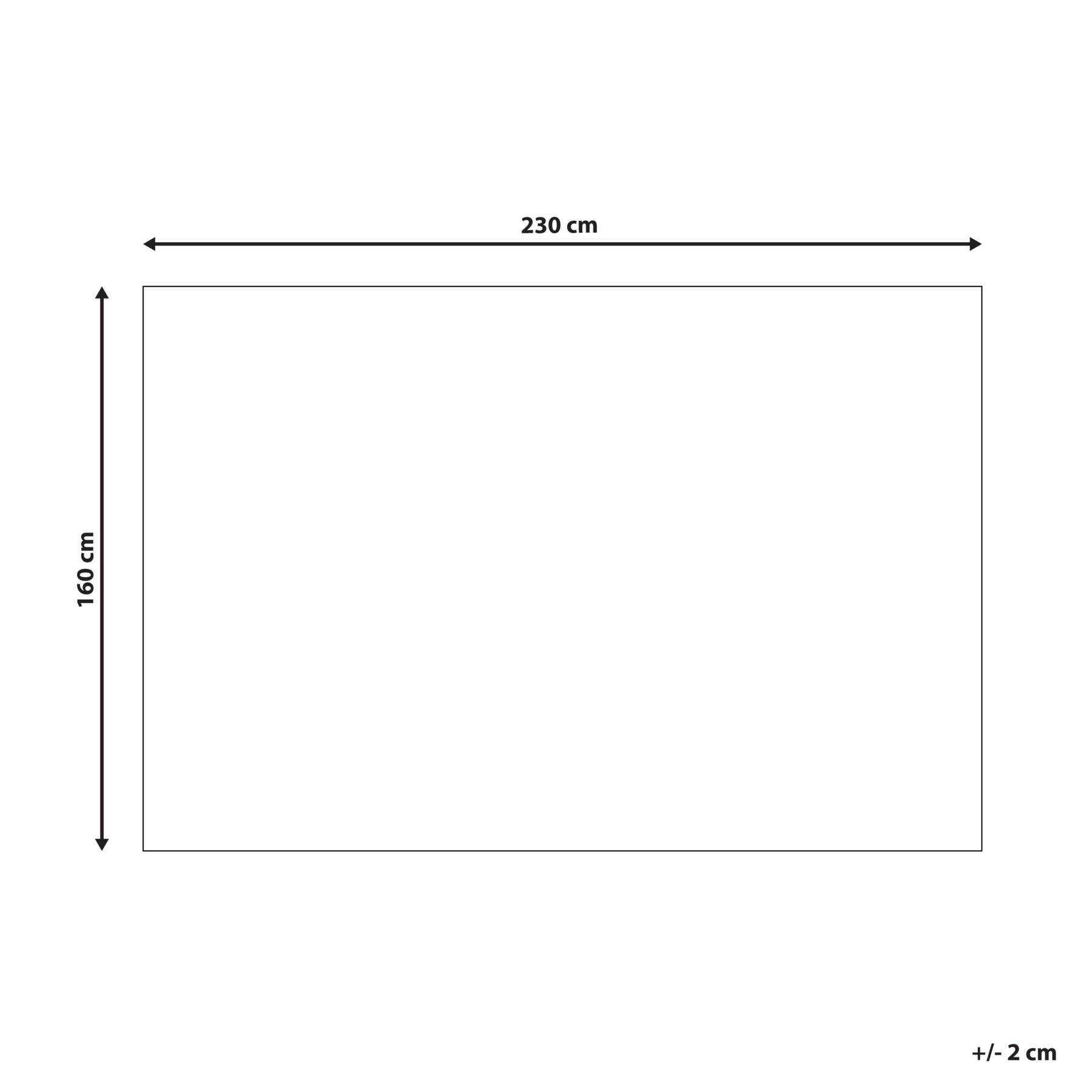 Beliani - YENIKOY - Vloerkleed - Beige - 160 x 230 cm - Jute