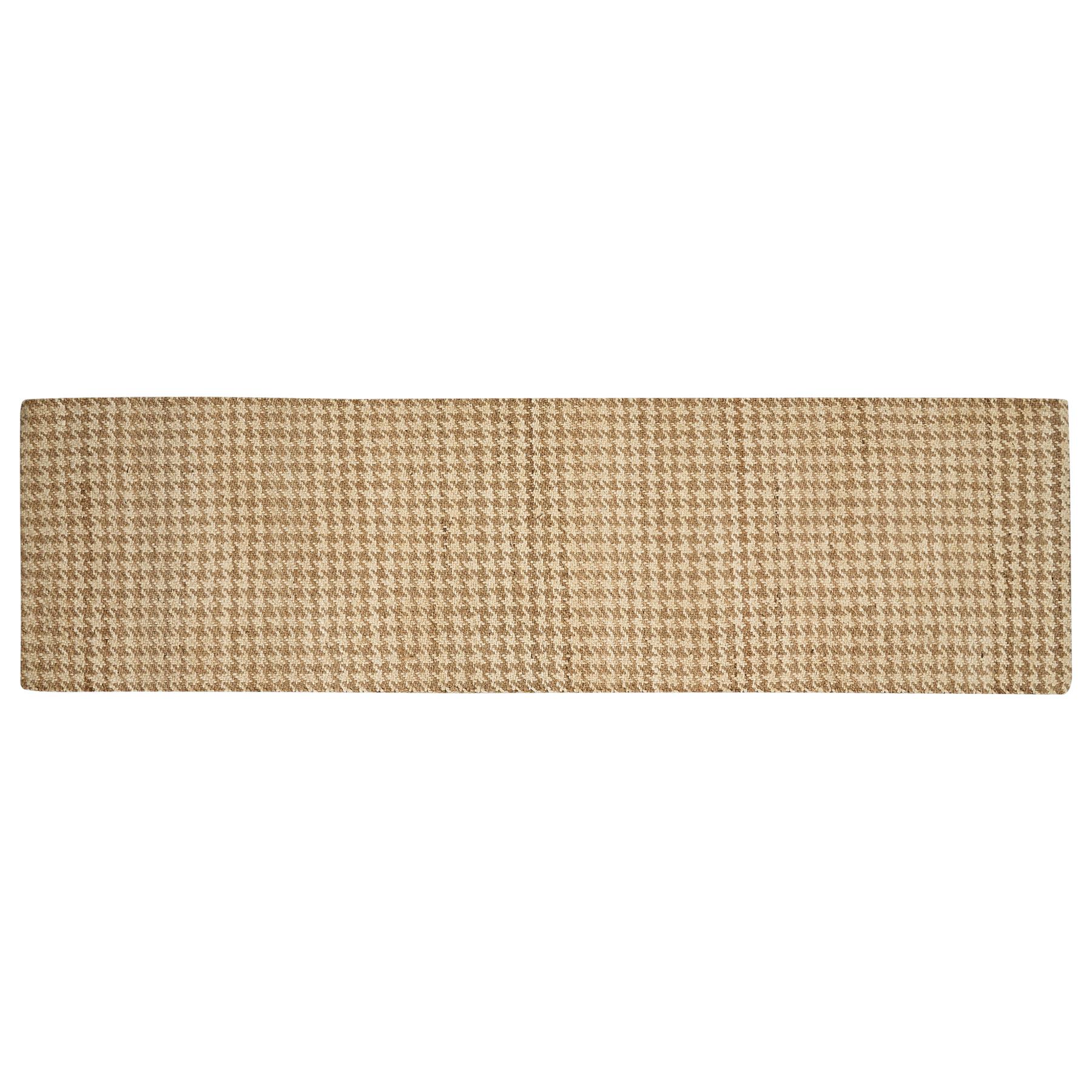 Beliani - ARAPTEPE - Laagpolig vloerkleed - Beige - 80 x 300 cm - Jute