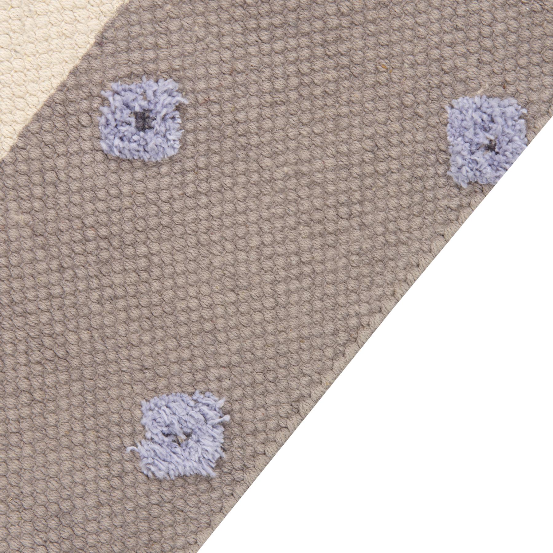 Beliani - LUBUK - Vloerkleed - Taupe - Katoen