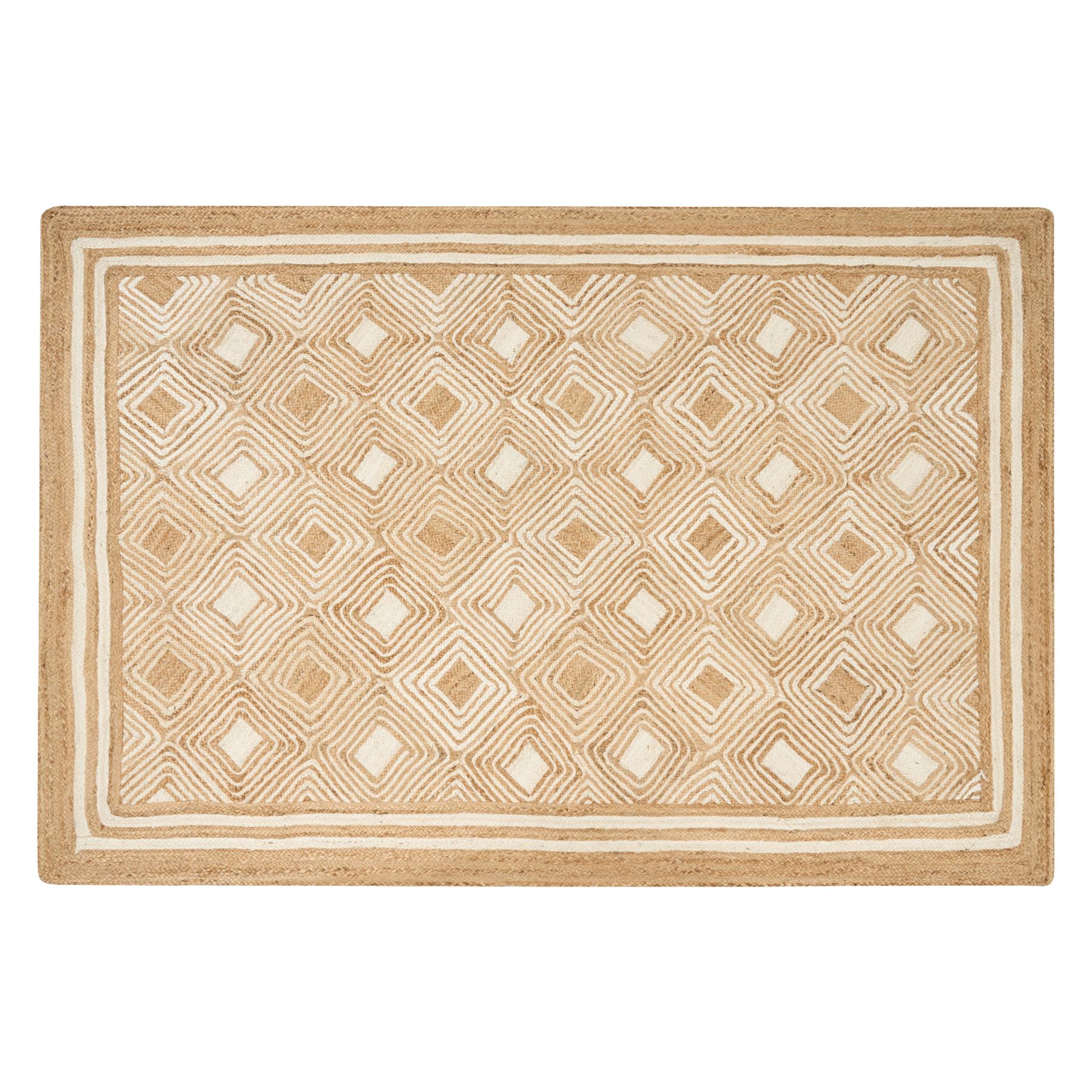 Beliani - MENGEN - Vloerkleed - Beige - 200 x 300 cm - Jute