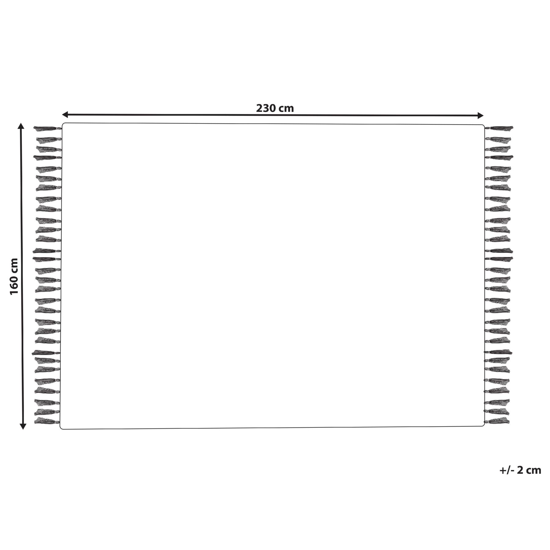 Beliani - ESENCIK - Laagpolig vloerkleed - Beige - 160 x 230 cm - Jute