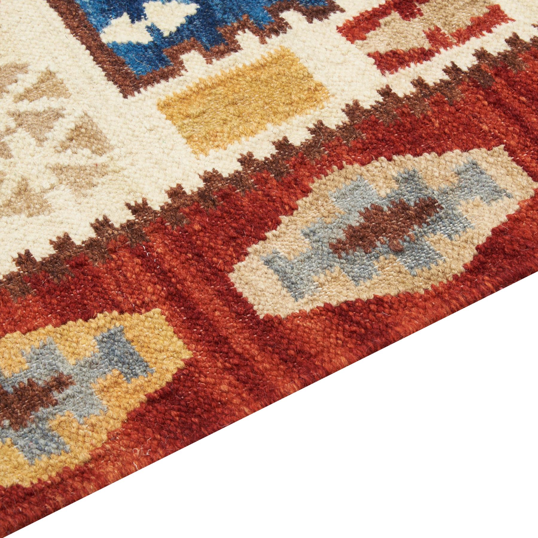 Beliani - VOSKEHAT - Kelim vloerkleed - Multicolor - 80 x 300 cm - Wol