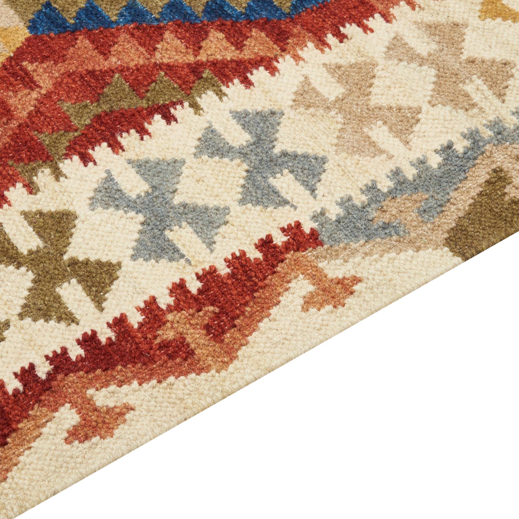 Beliani - OSHAKAN - Kelim vloerkleed - Multicolor - 200 x 300 cm - Wol