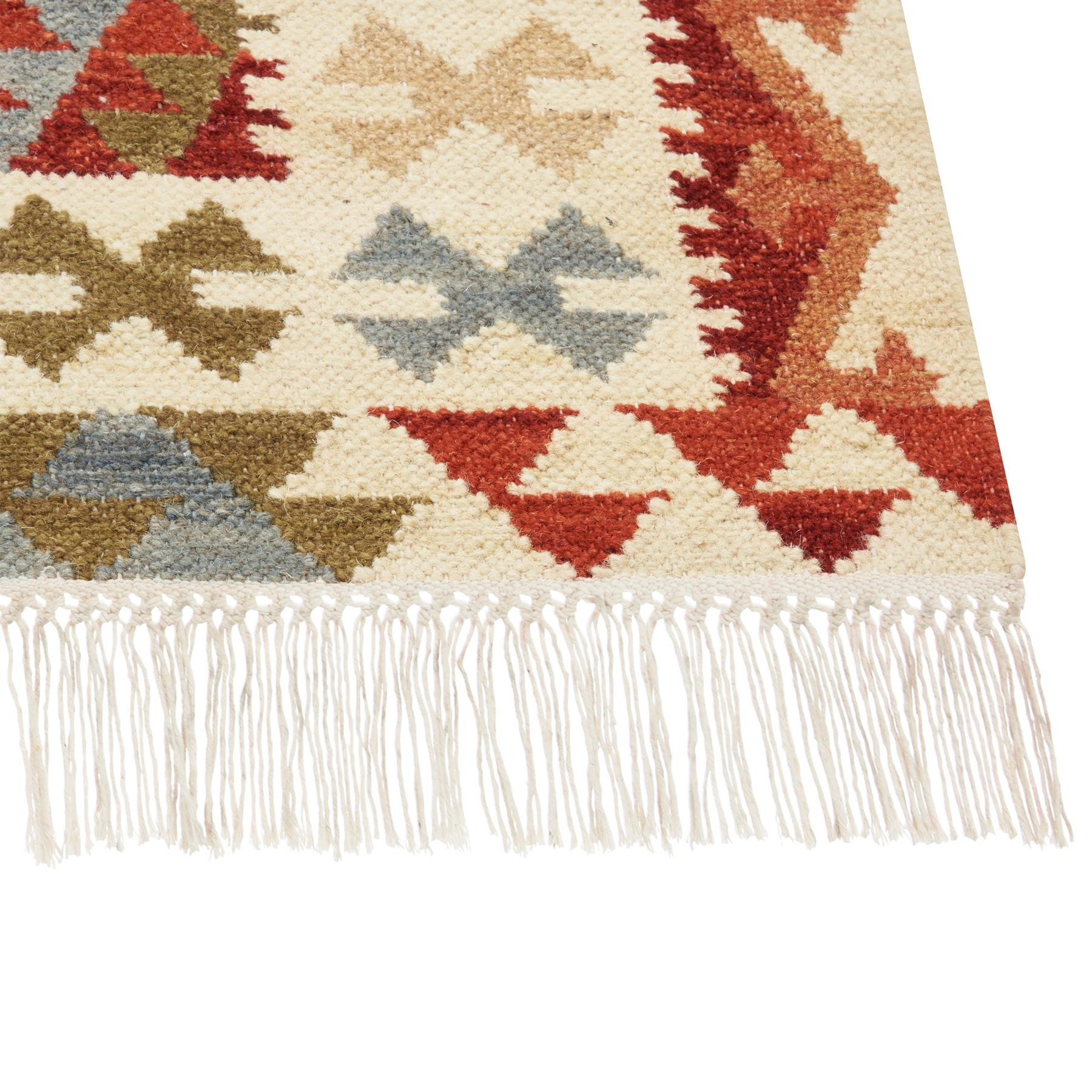 Beliani - OSHAKAN - Kelim vloerkleed - Multicolor - 200 x 300 cm - Wol