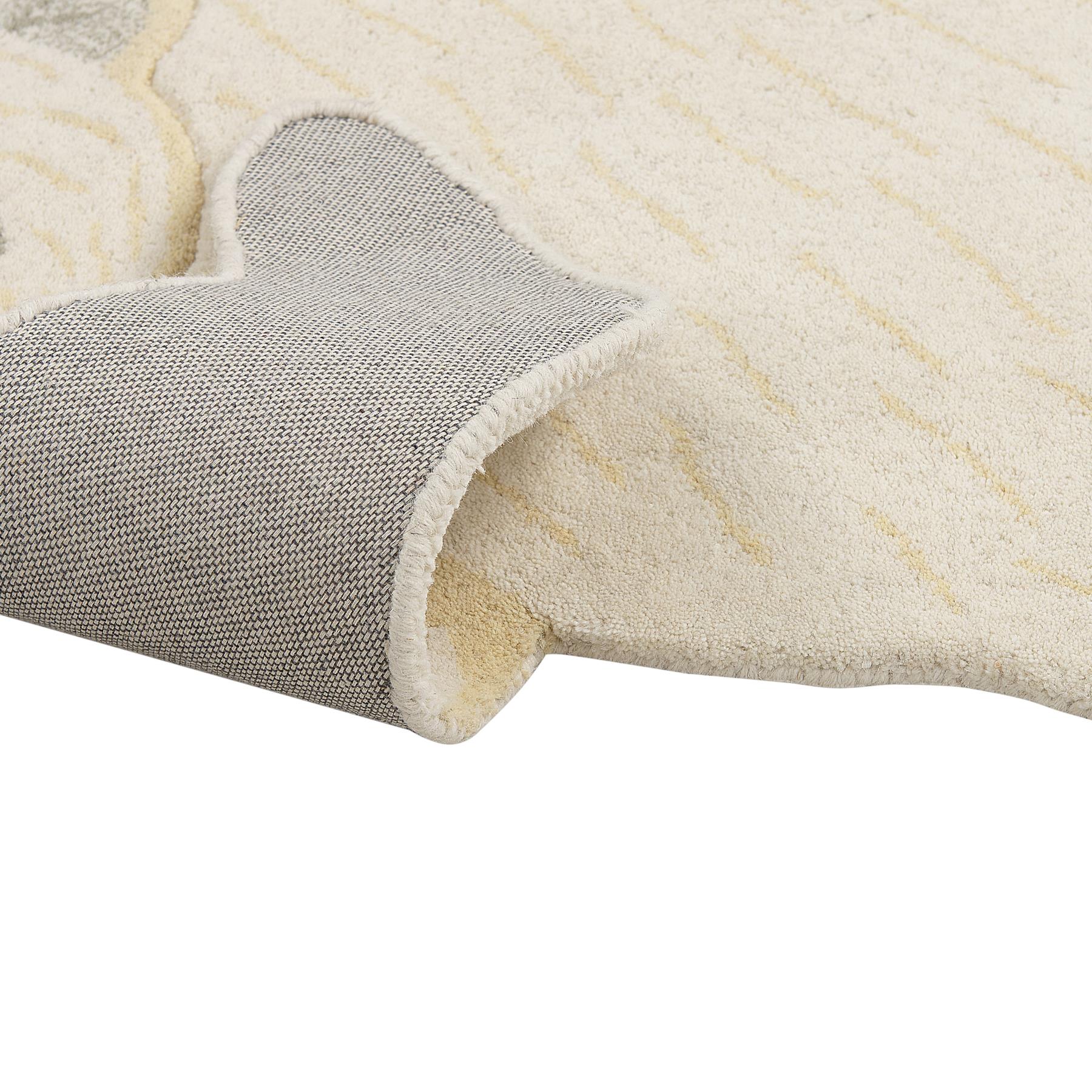 Beliani - IOREK - Kindervloerkleed - Gebroken wit - 100 x 160 cm - Wol