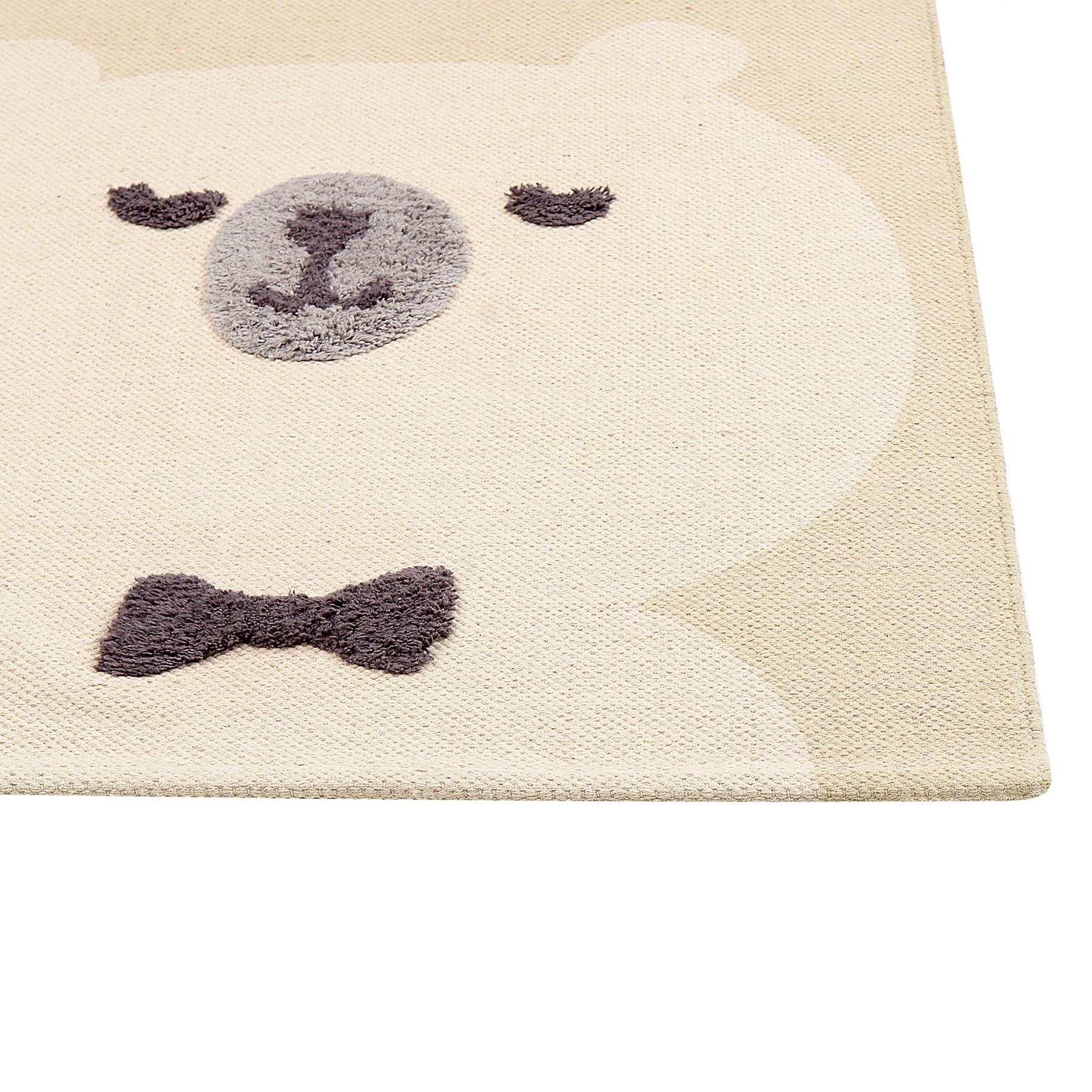Beliani - SIMAU - Vloerkleed - Beige - Katoen