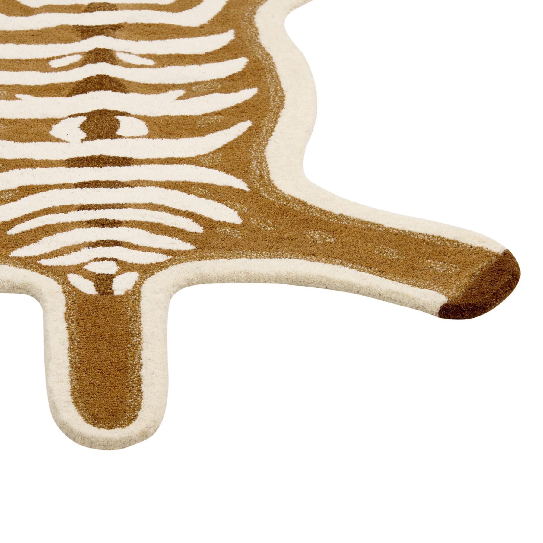 Beliani - ZAZA - Kindervloerkleed - Bruin - 100 x 160 cm - Wol