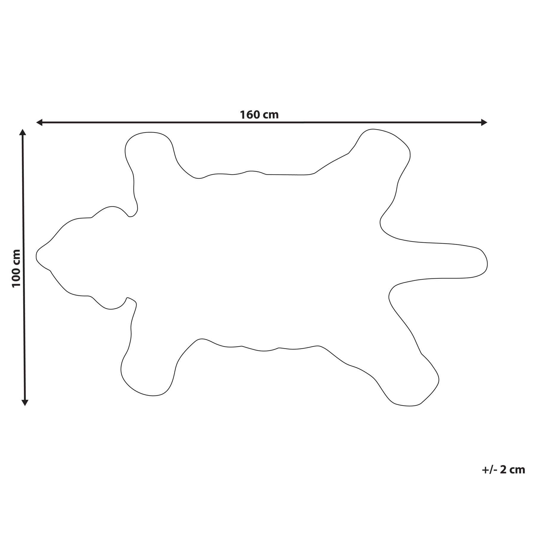 Beliani - TAQQIQ - Kindervloerkleed - Wit - 100 x 160 cm - Wol
