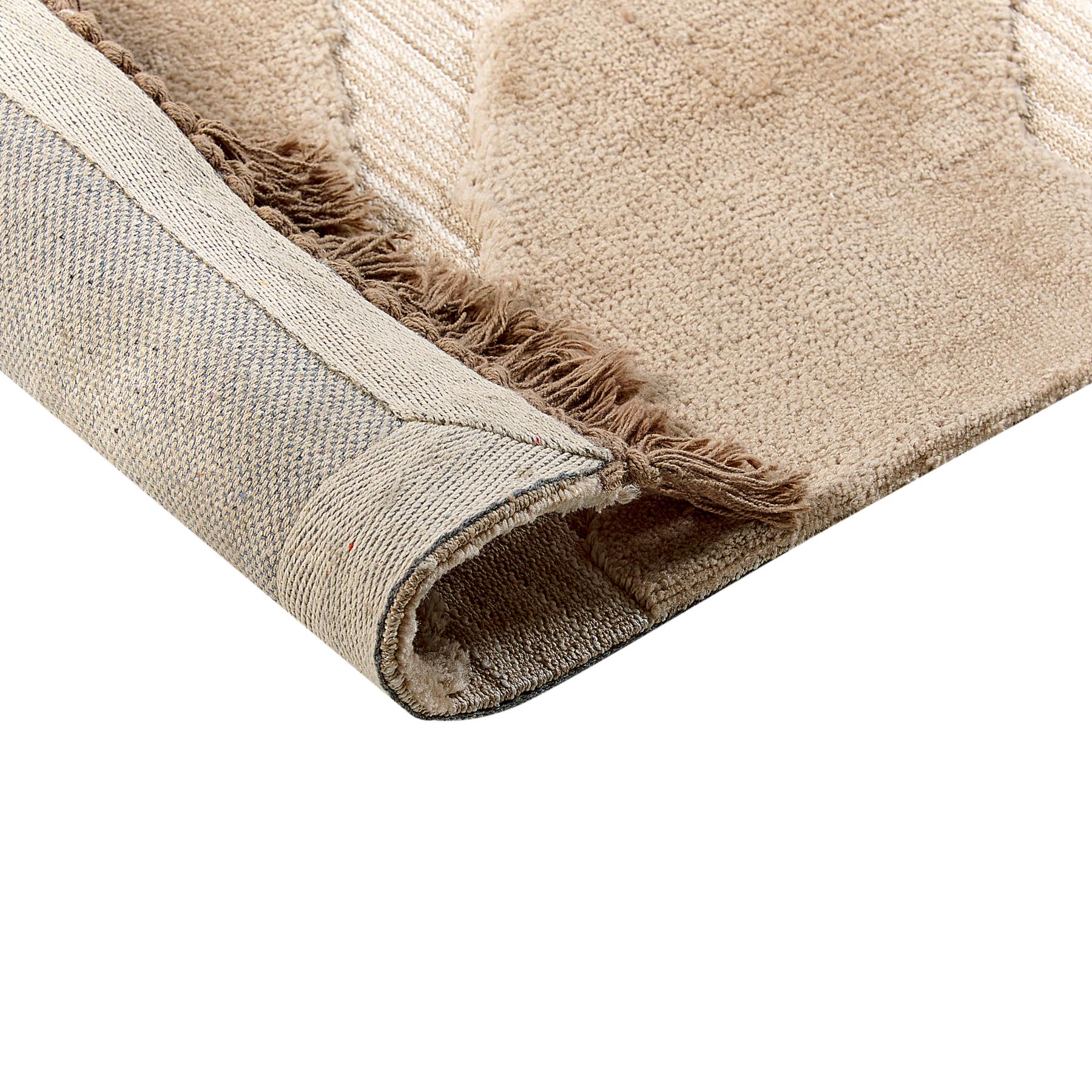 Beliani - SAZOO - Vloerkleed - Beige - 200 x 300 cm - Polyester