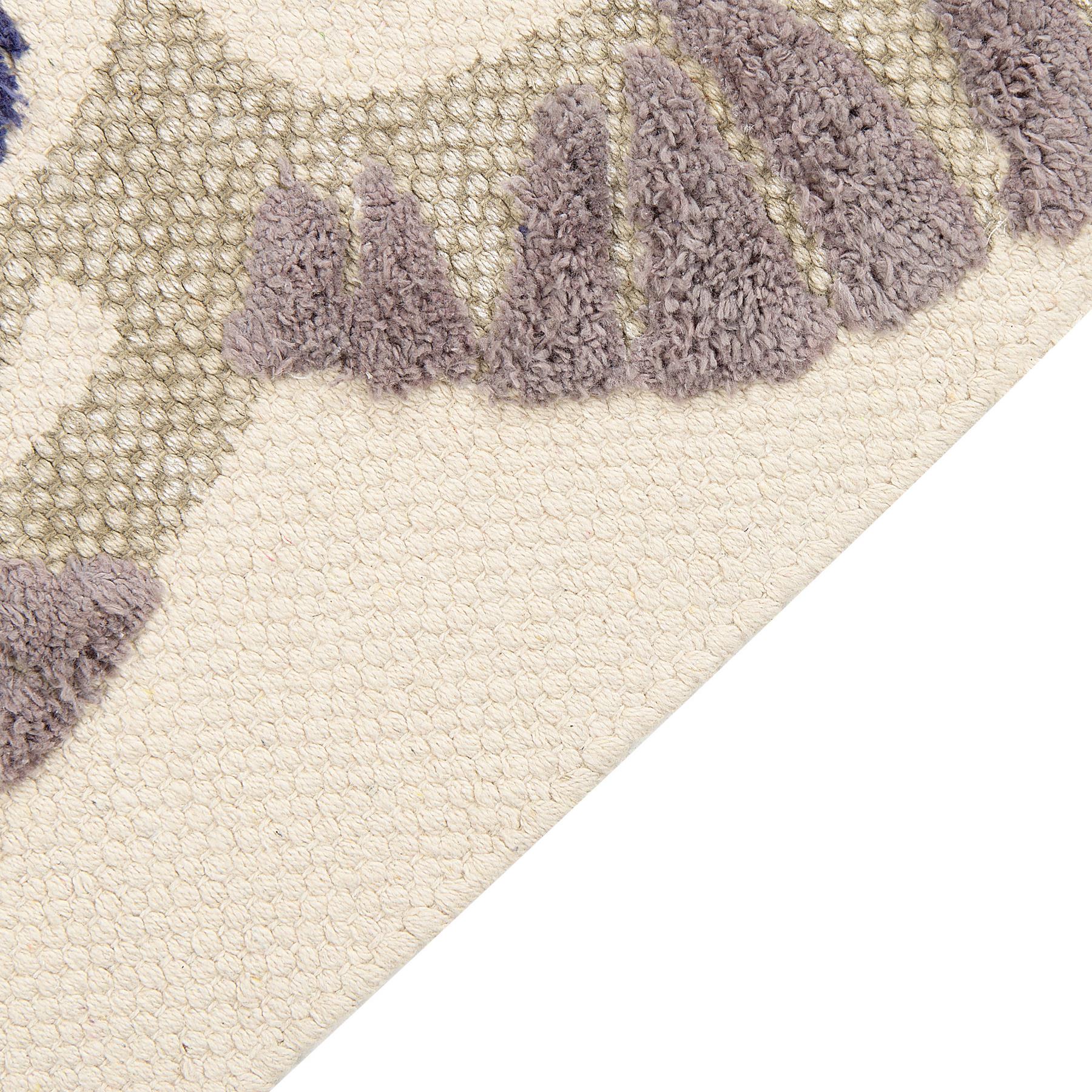 Beliani - SINGKIL - Vloerkleed - Beige - Katoen