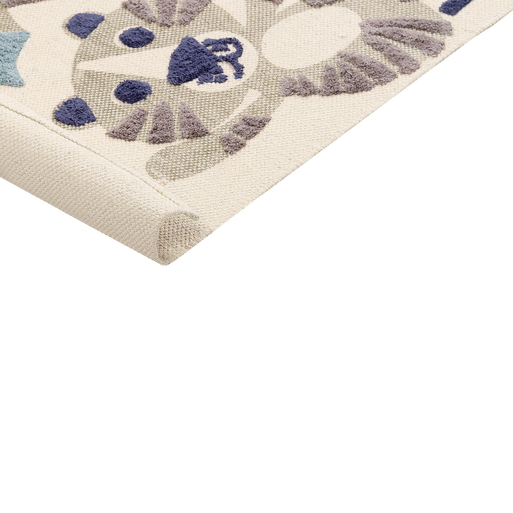 Beliani - SINGKIL - Vloerkleed - Beige - Katoen