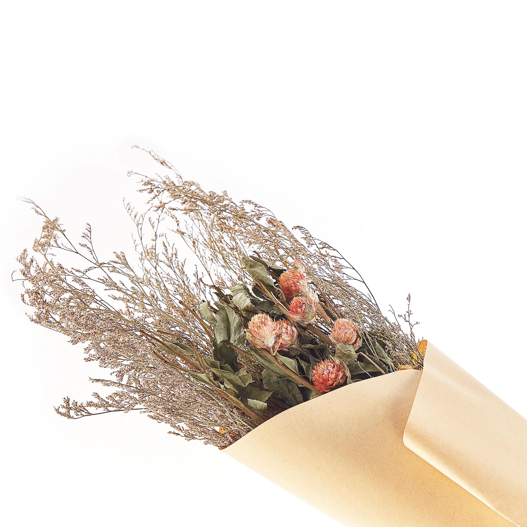 Beliani - AZUEL - Droogbloemen boeket - Natuurlijk - Droogbloemen