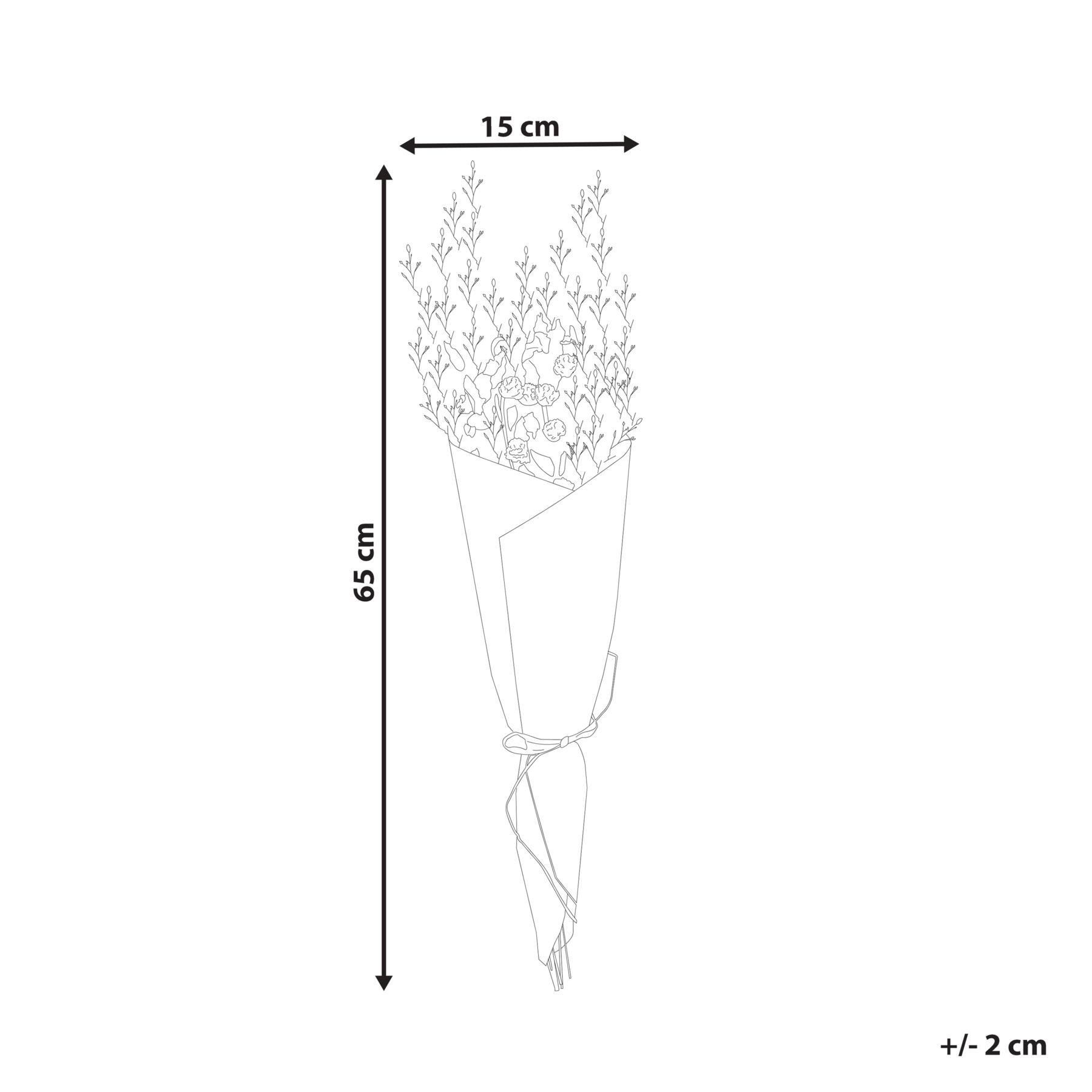 Beliani - AZUEL - Droogbloemen boeket - Natuurlijk - Droogbloemen
