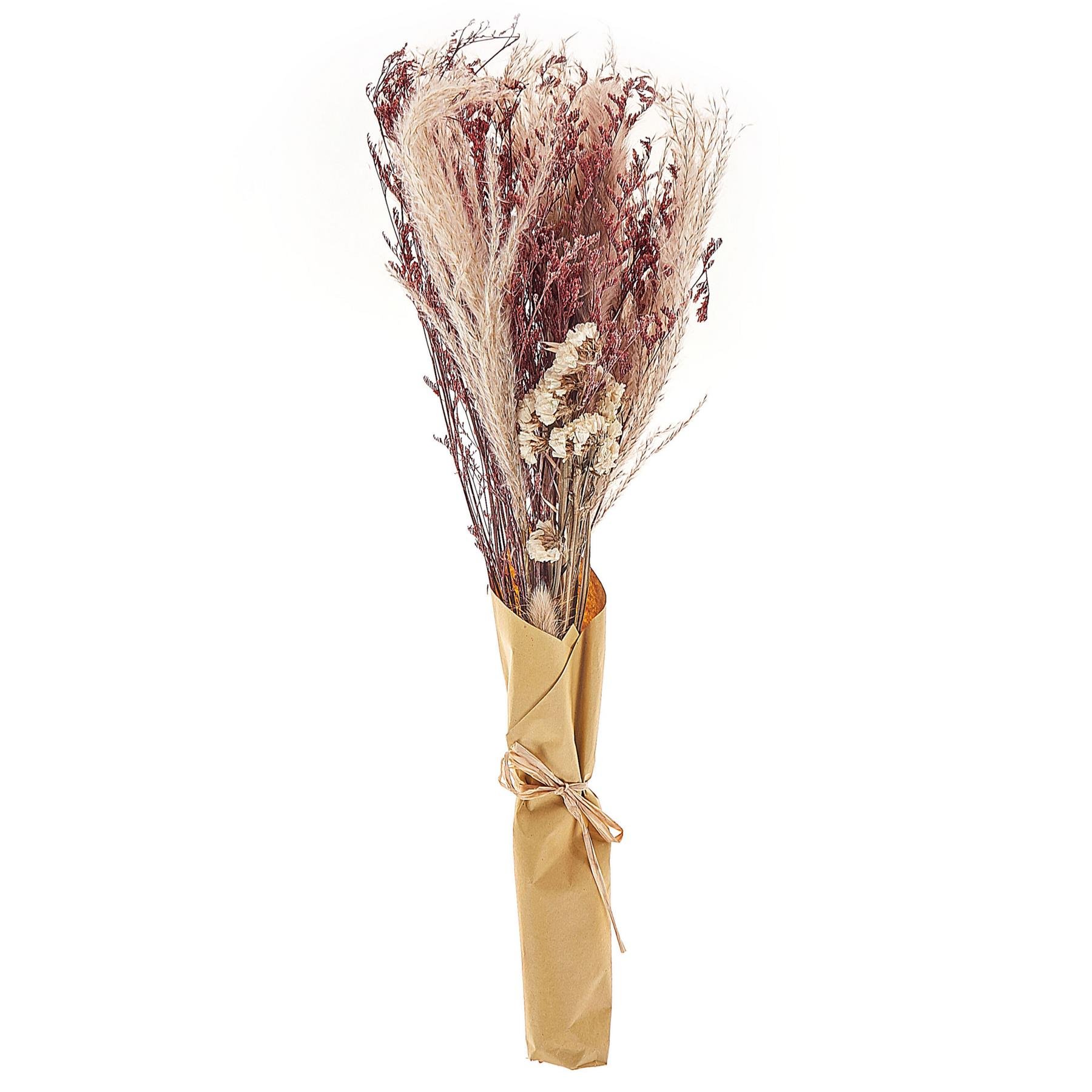 Beliani - ZAMORA - Droogbloemen boeket - Natuurlijk - Droogbloemen