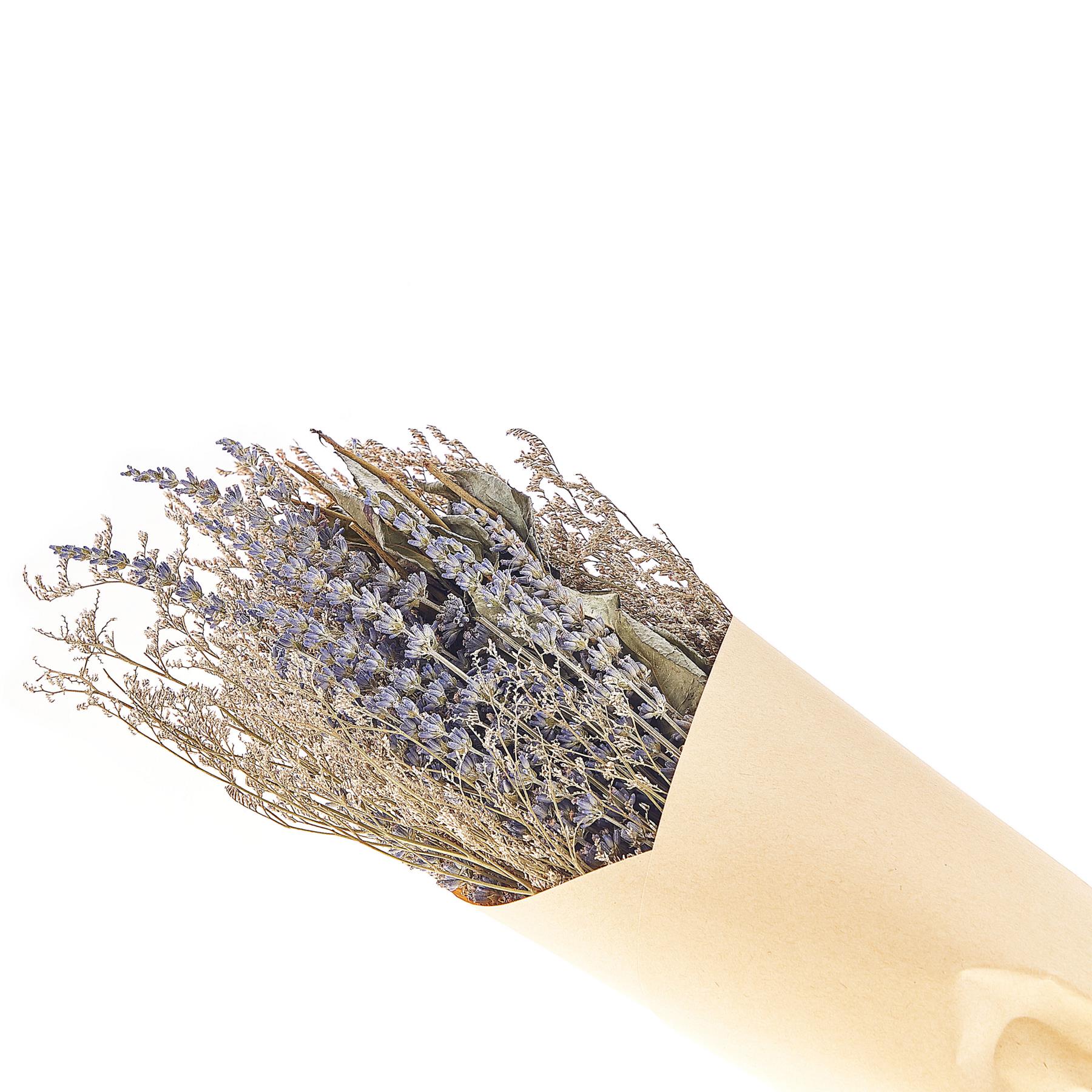 Beliani - NAWARRA - Droogbloemen boeket - Natuurlijk - Droogbloemen